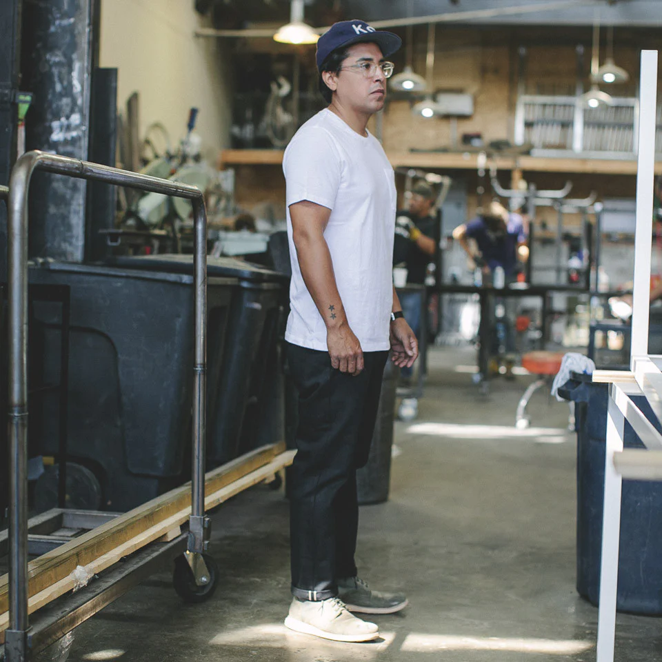 The Democratic Jean in Black Italian Selvage - Image 5