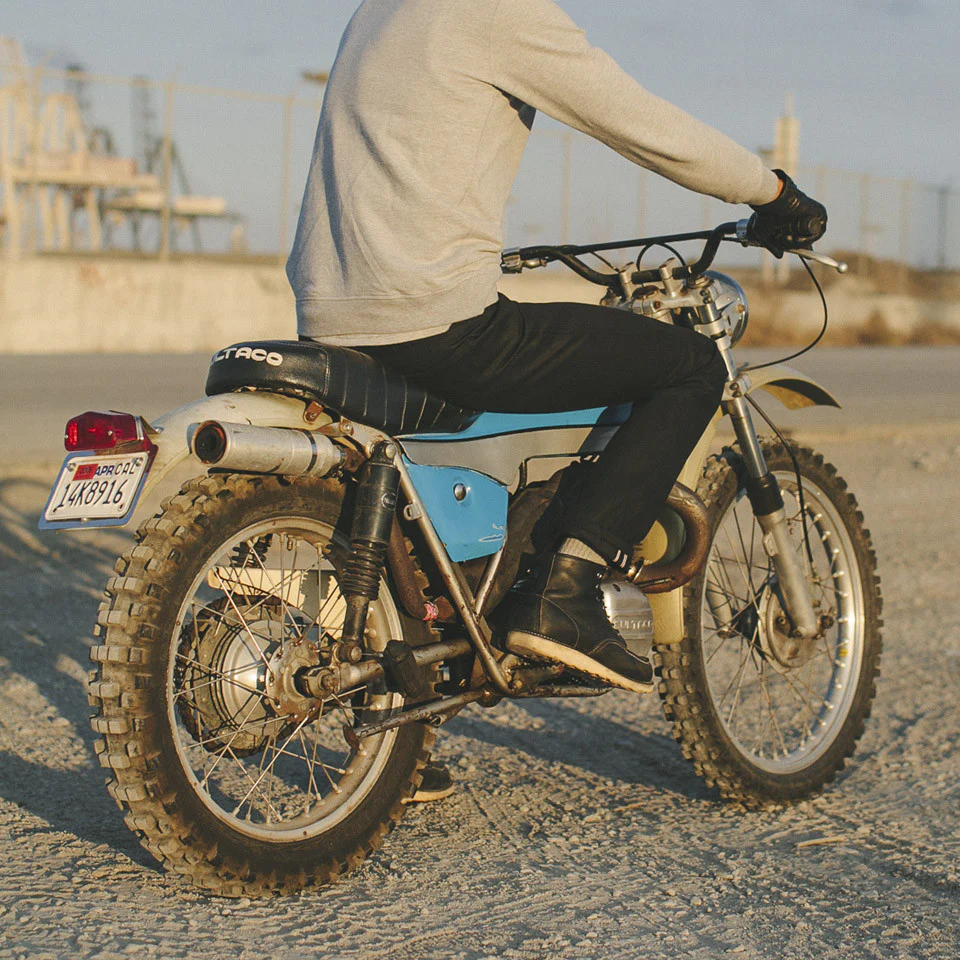 The Slim Jean in Shuttle Loomed Italian Selvage Black Denim - Image 5