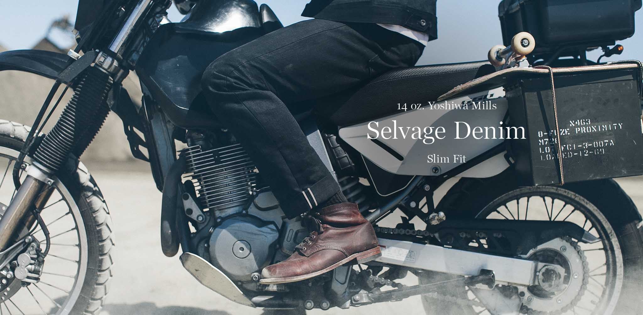 The Slim Jean in Yoshiwa Mills Black Selvage - Image 11