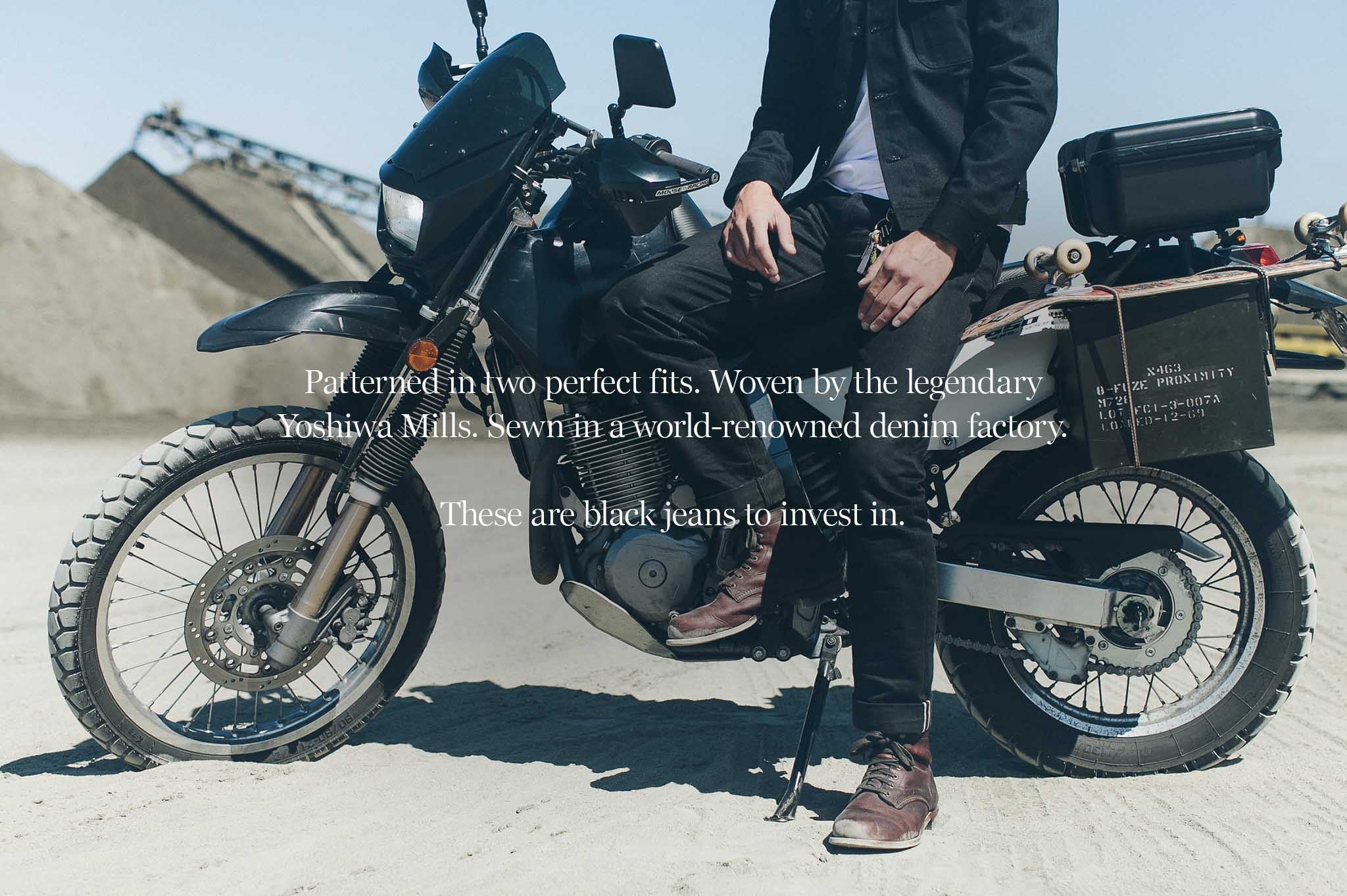 The Slim Jean in Yoshiwa Mills Black Selvage - Image 8