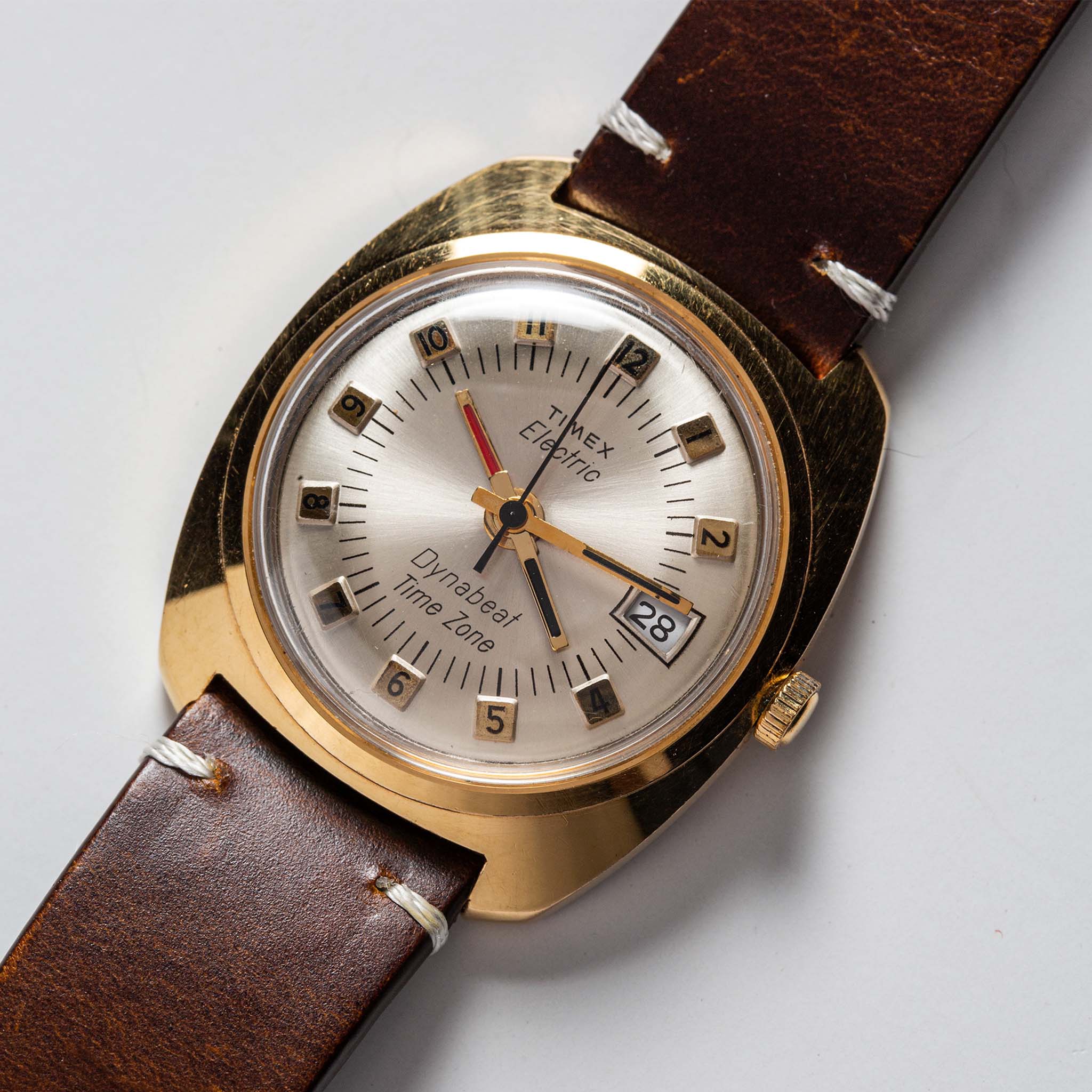 1975 Timex Electric Dynabeat Time Zone - Image 3