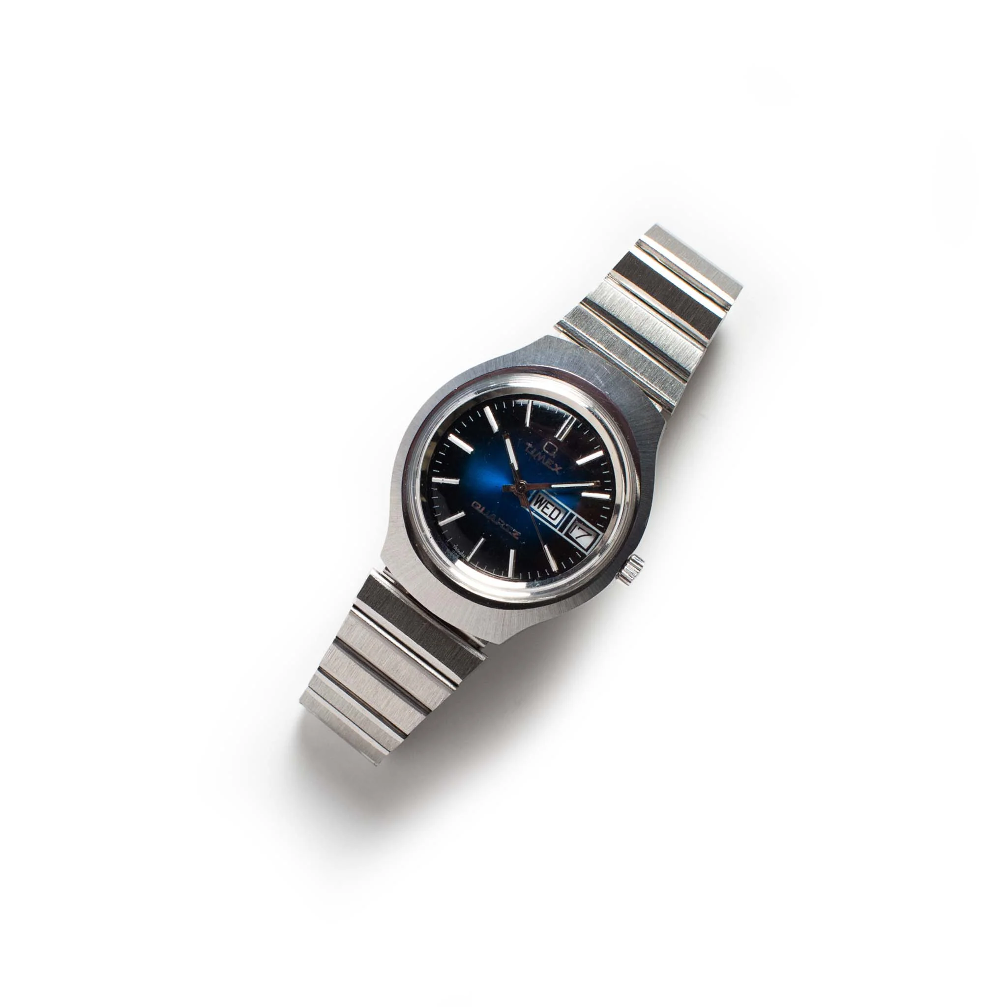 1977 Timex Blue Dial Q Quartz