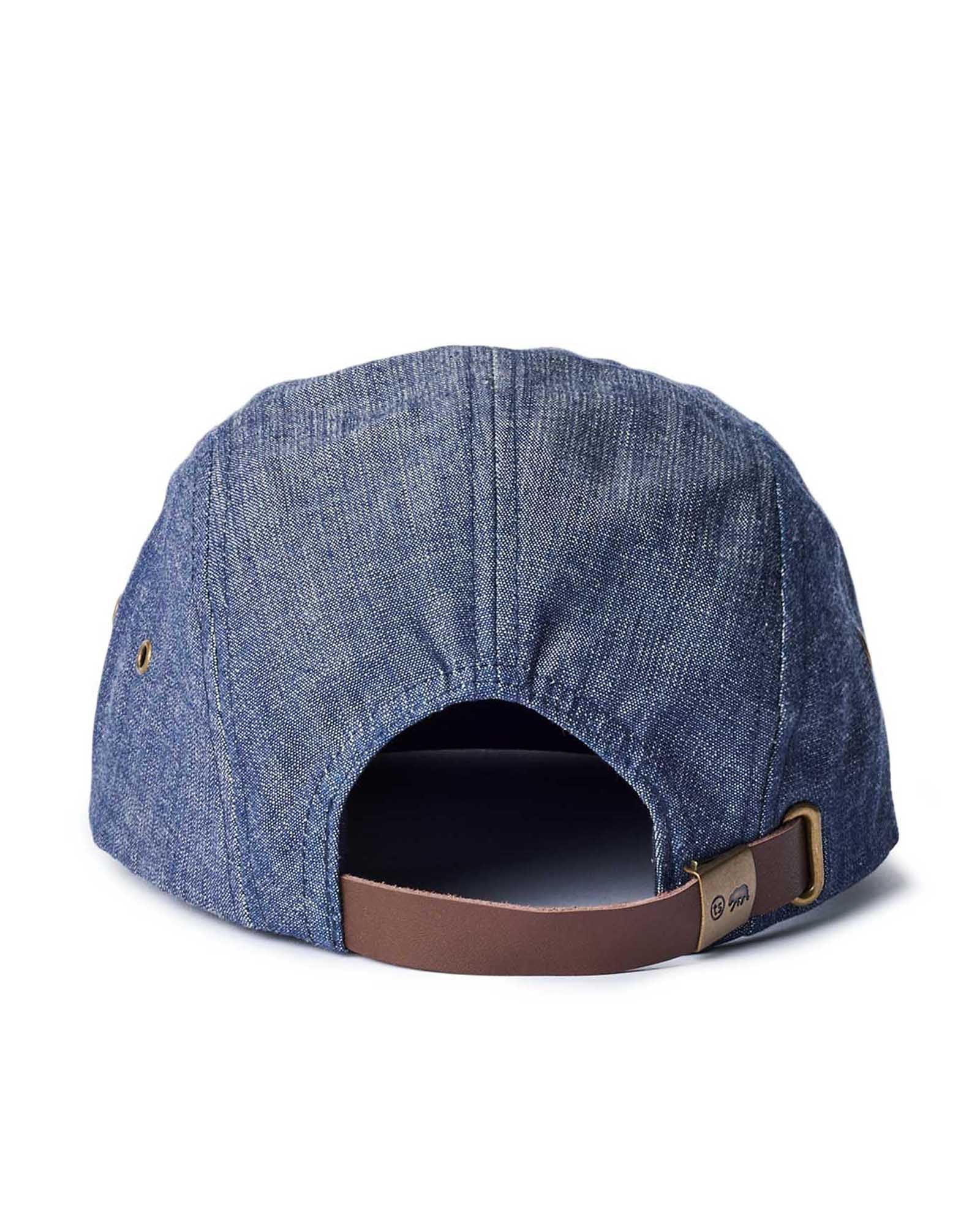 The 5-Panel Cap in Washed Indigo - Image 6