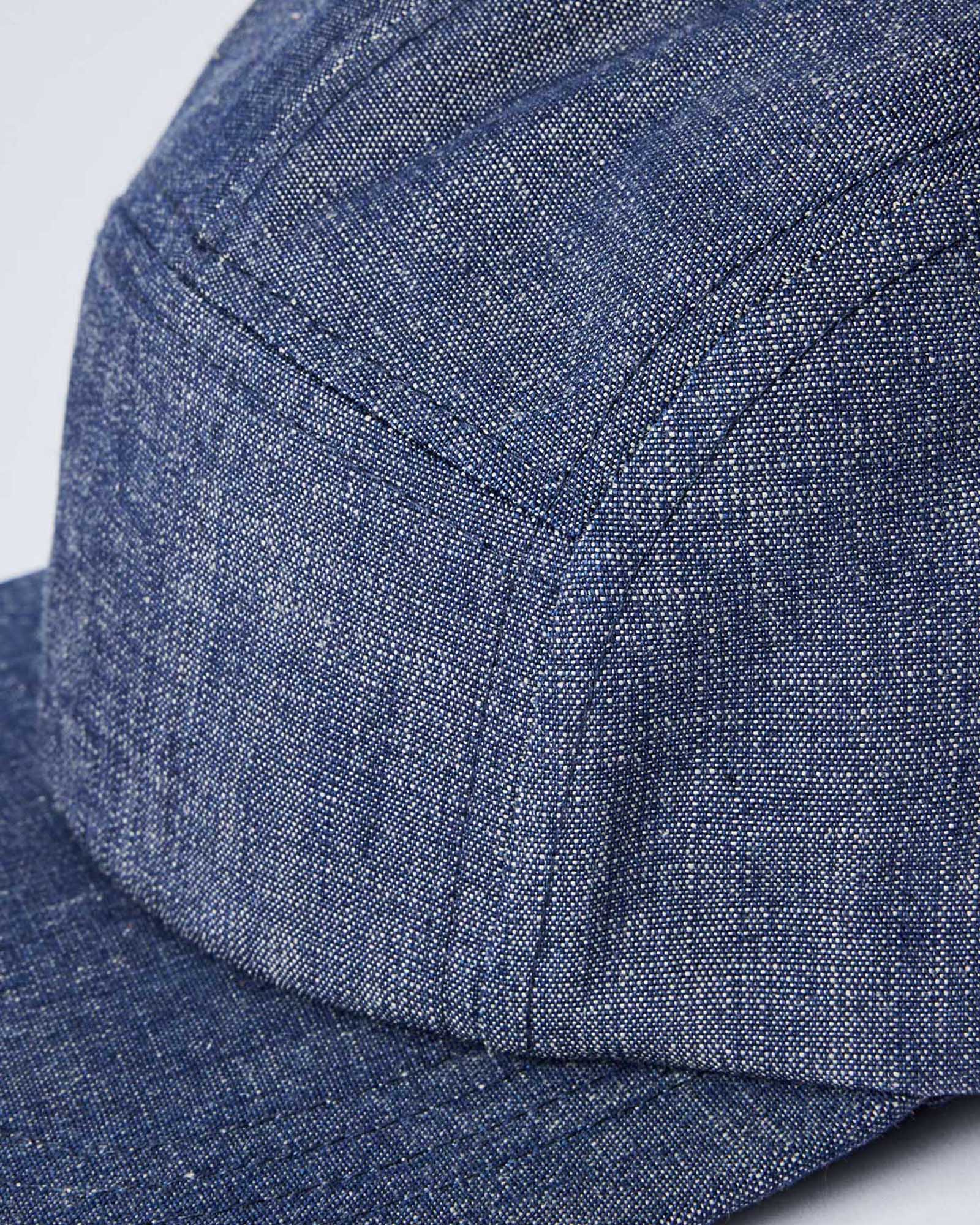 The 5-Panel Cap in Washed Indigo - Image 8