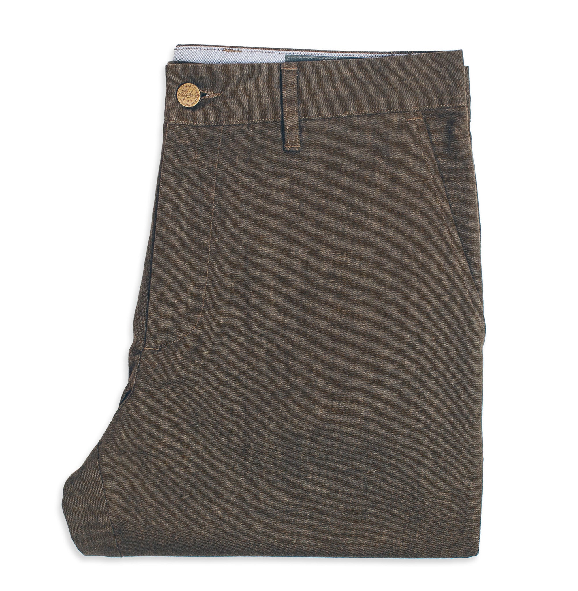 6 Point Pant in Olive Drab Oxford - Image 2