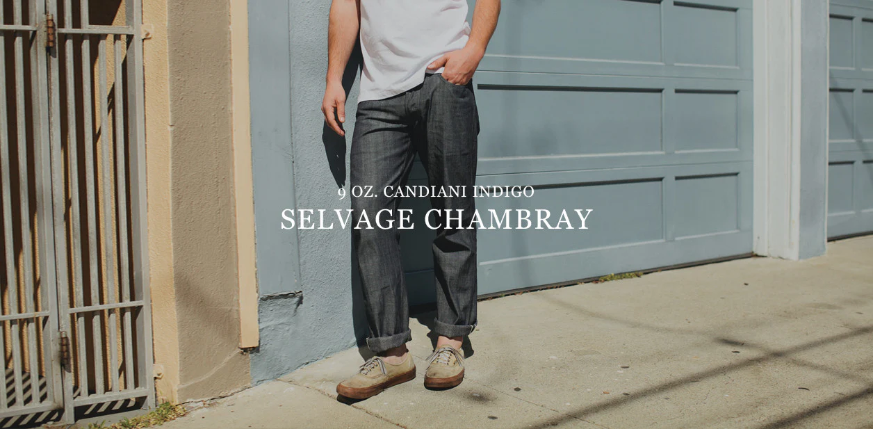 9 Oz. Candiani Italian Selvage Chambray - Democratic Fit - Image 11