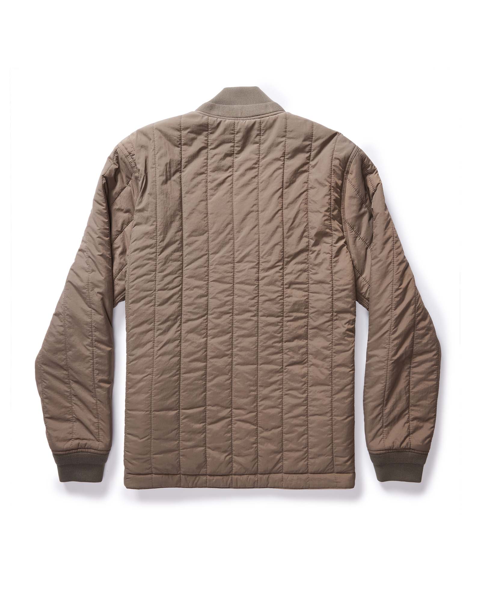 The Able Jacket in Morel Quilted Nylon - Image 10
