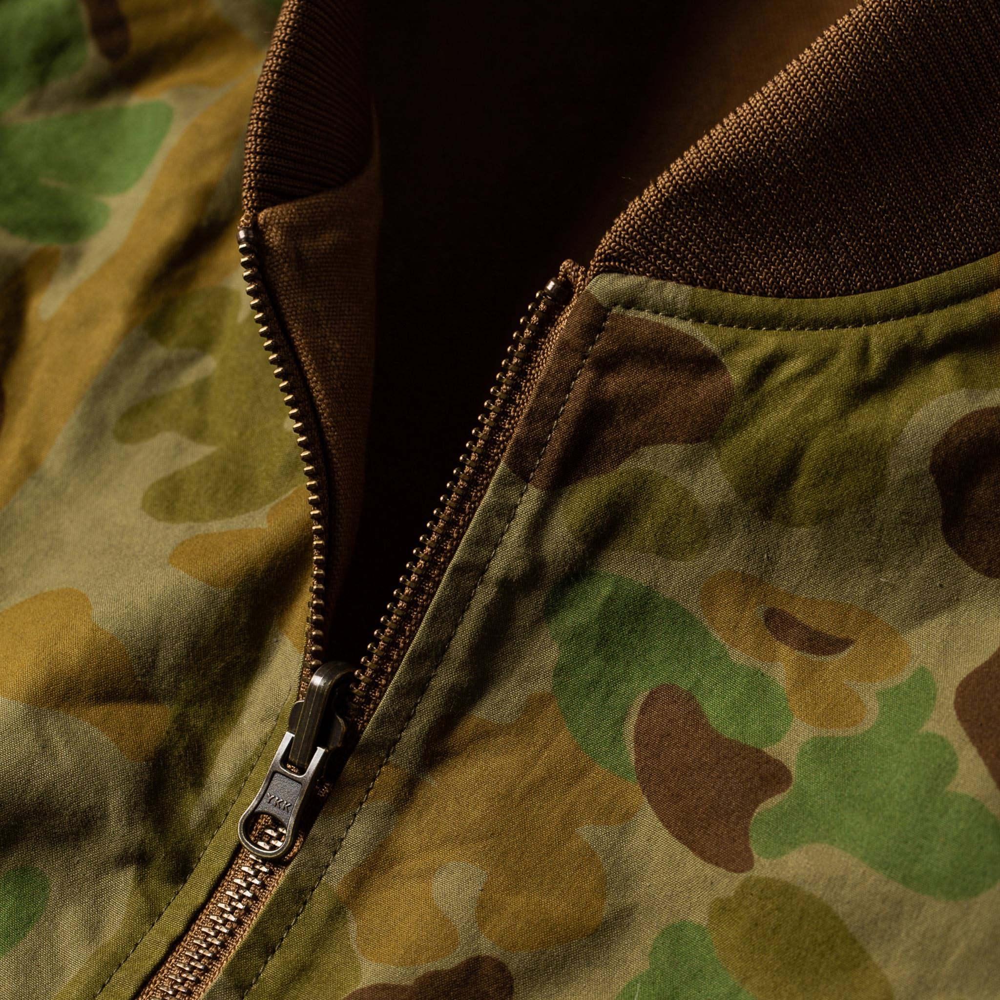 The Taylor Stitch x Gear Patrol Reversible Able Vest in Arid Camo - Image 10