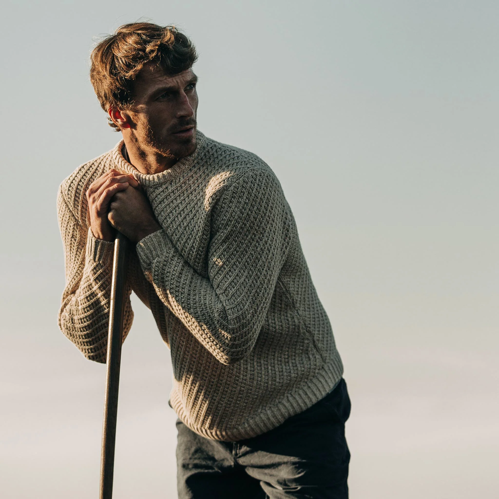 The Adirondack Sweater in Natural - Image 5