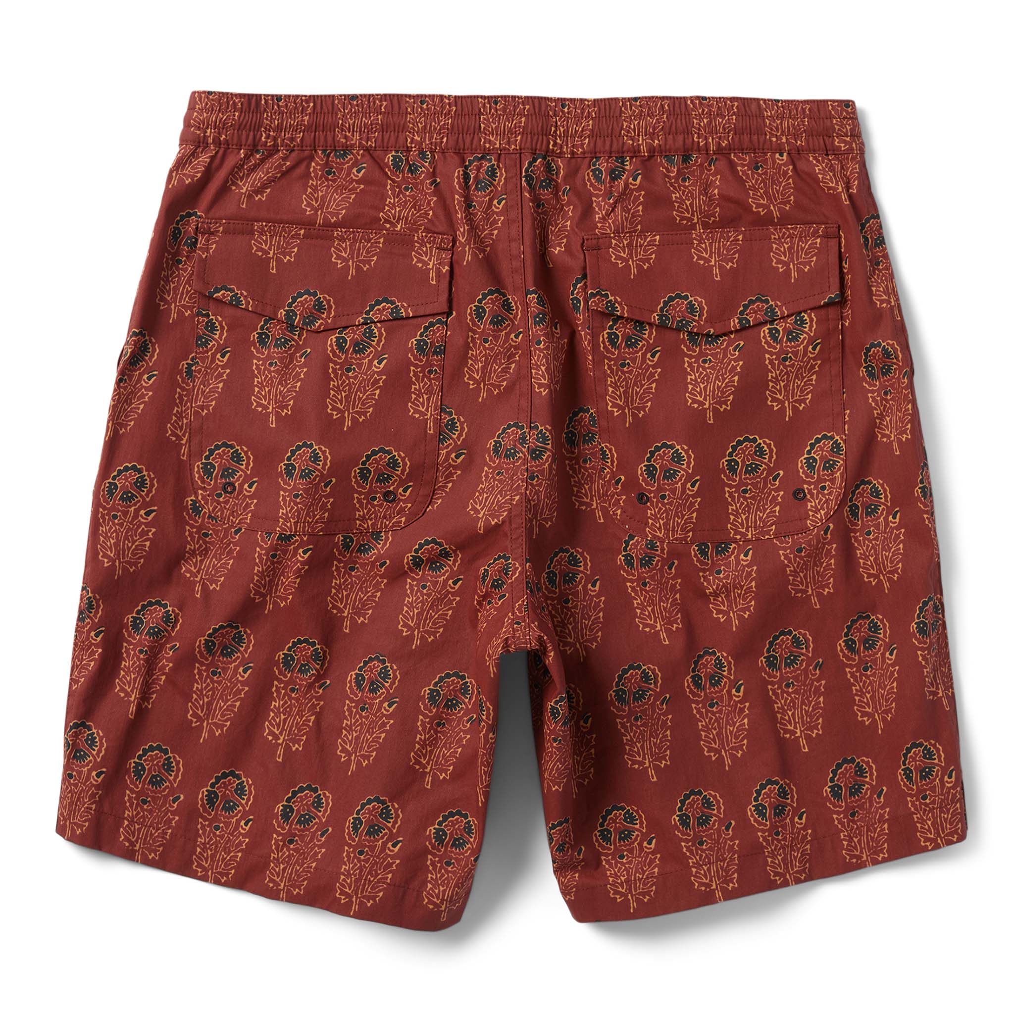 The Adventure Short in Rust Floral - Image 7