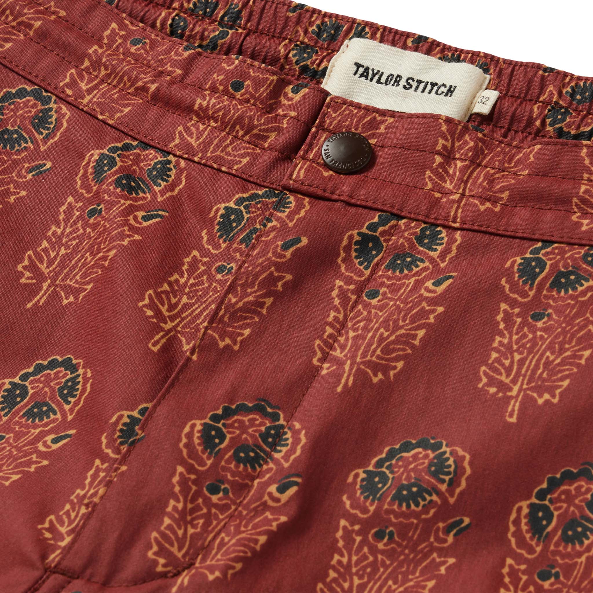 The Adventure Short in Rust Floral - Image 8