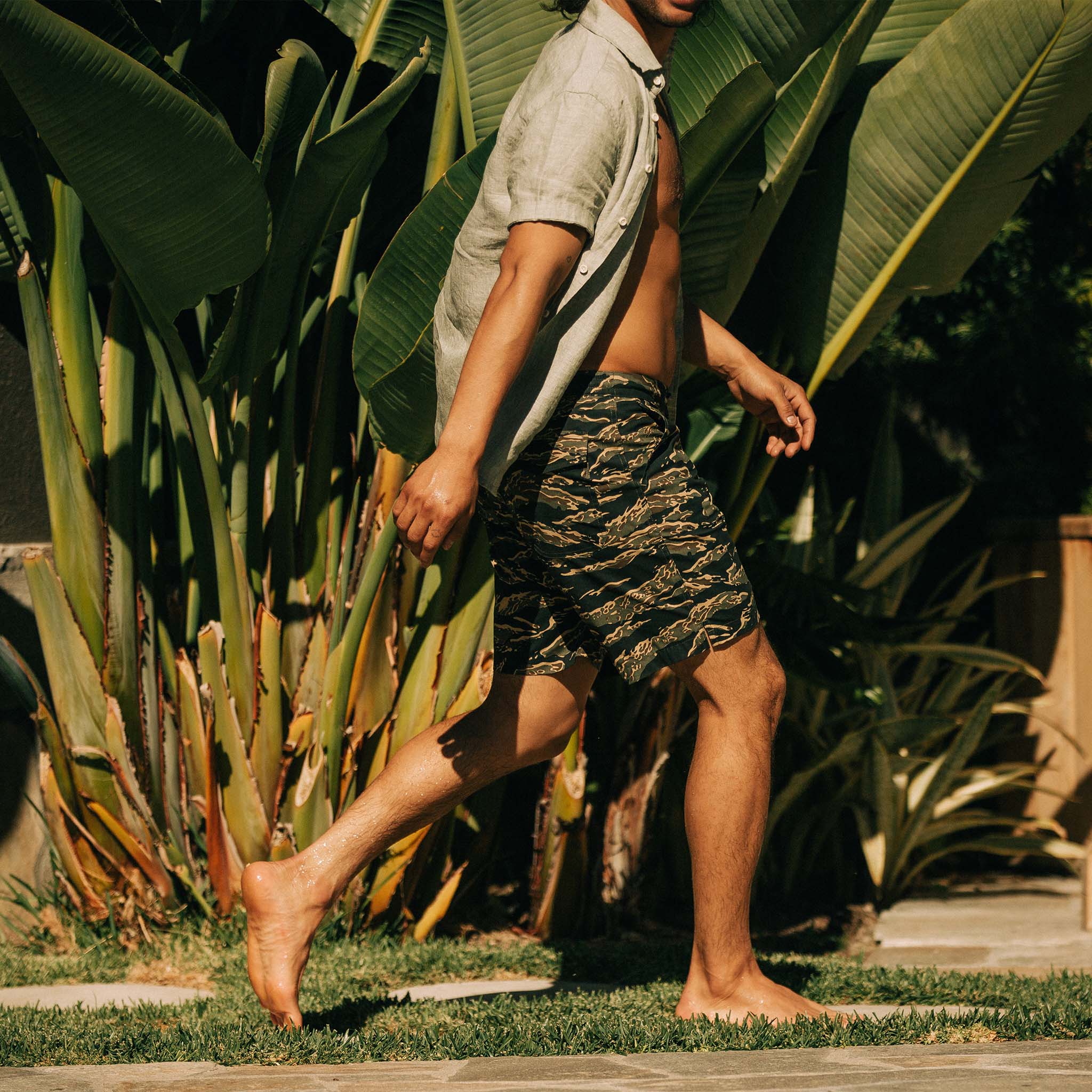 The Adventure Short in Tiger Camo - Image 3