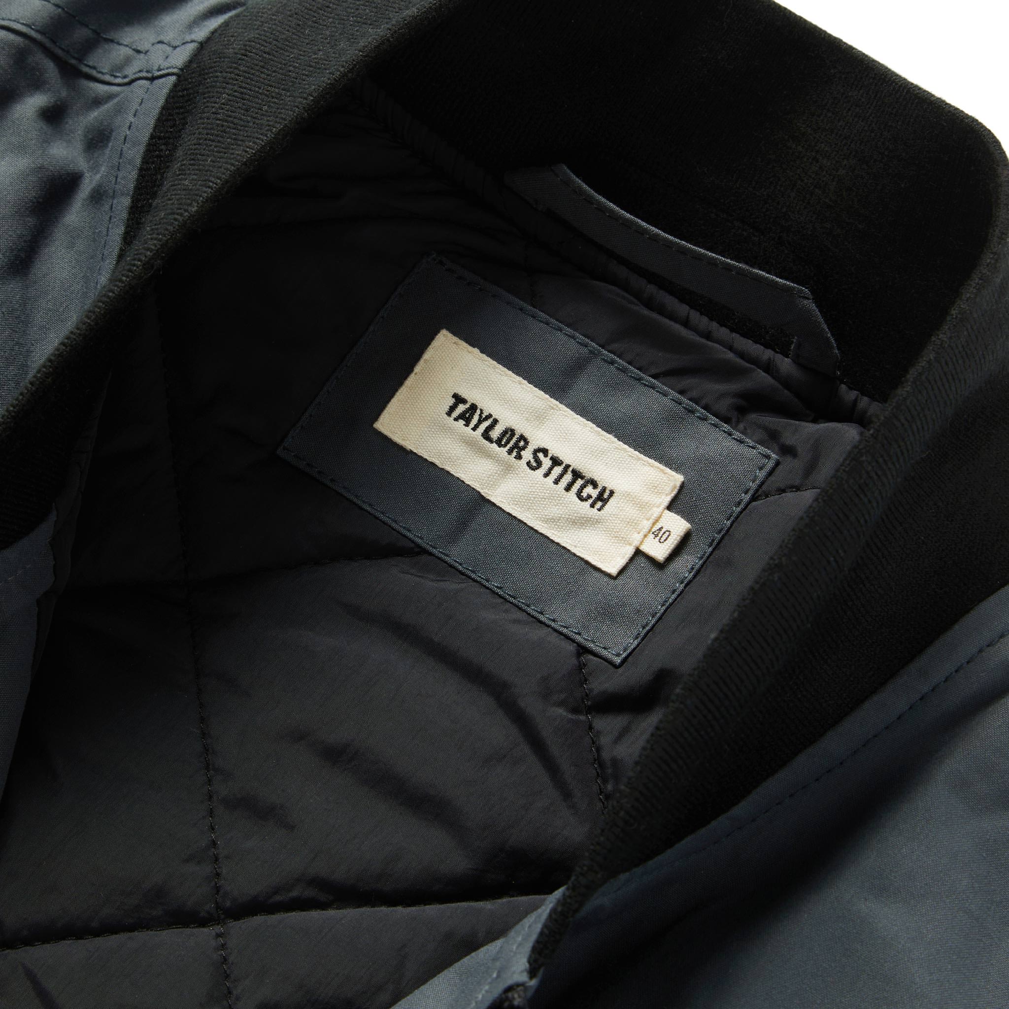 The Anchorage Vest in Charcoal Dry Wax - Image 6