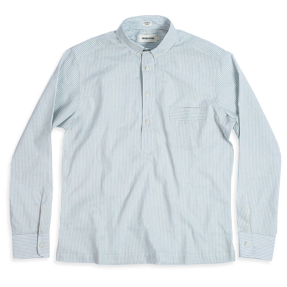 The Popover in Antique Blue Stripe - Image 3