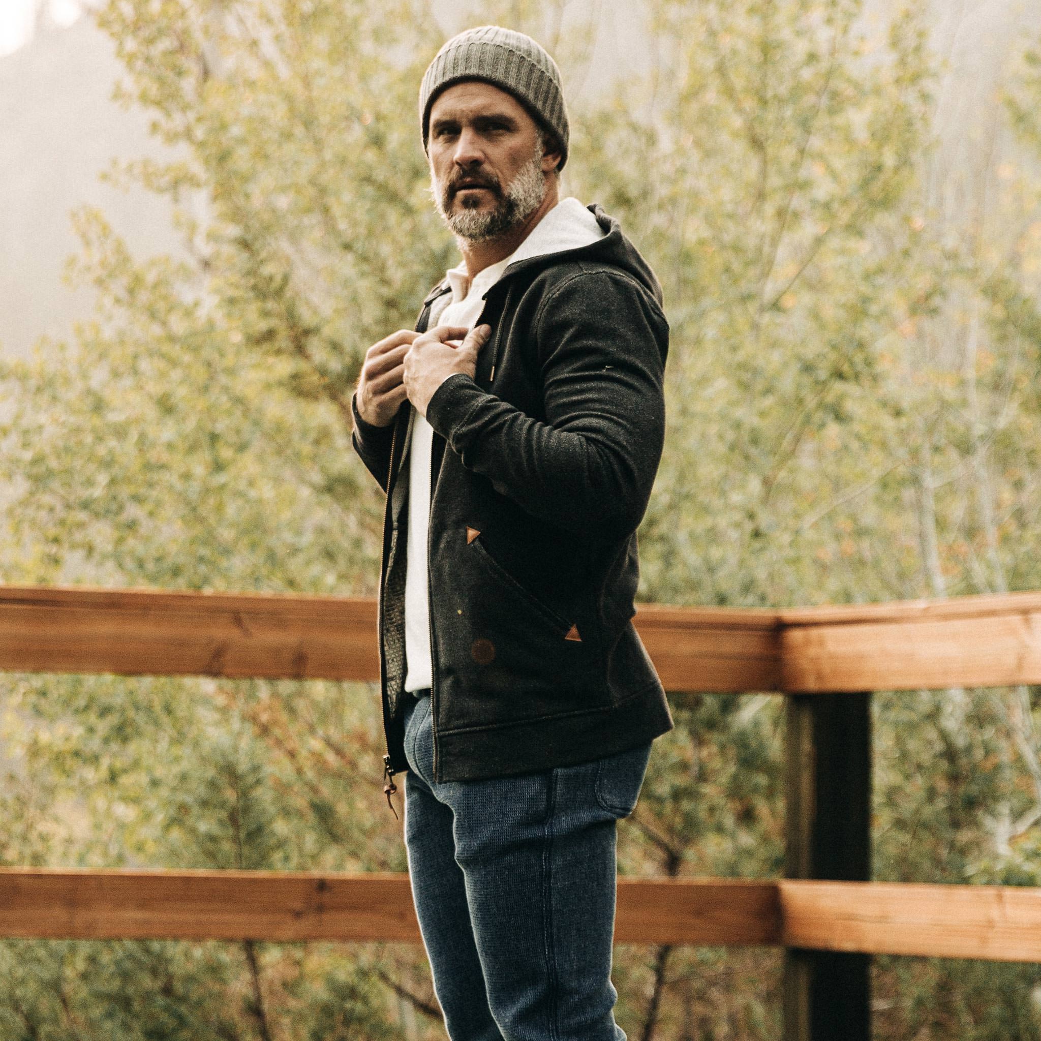 The Après Hoodie in Coal - Image 3