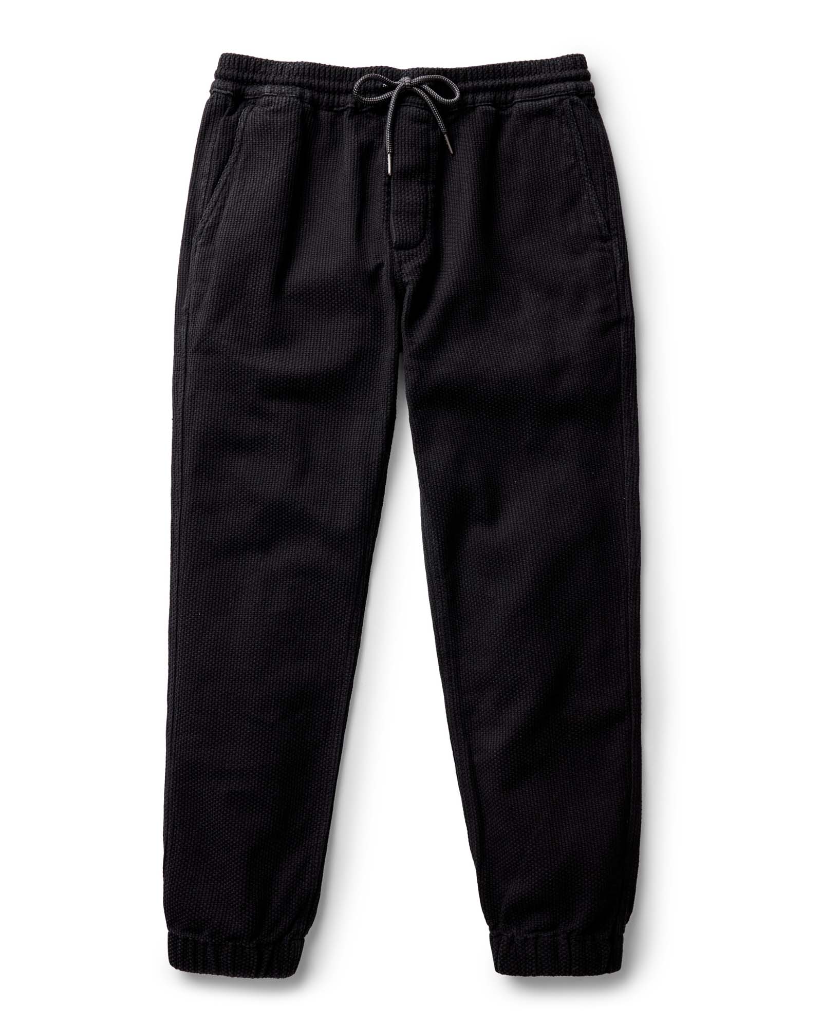 The Apres Pant in Black Indigo Sashiko - Image 5