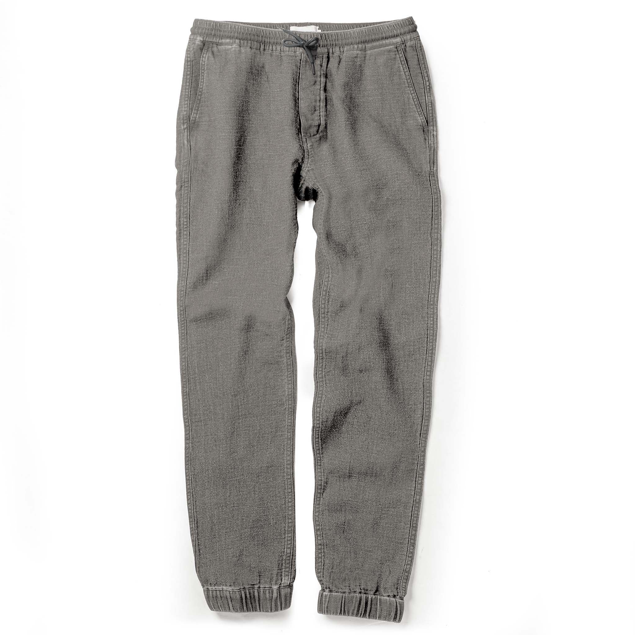 The Apres Pant in Charcoal Double Cloth ('21) - Image 10