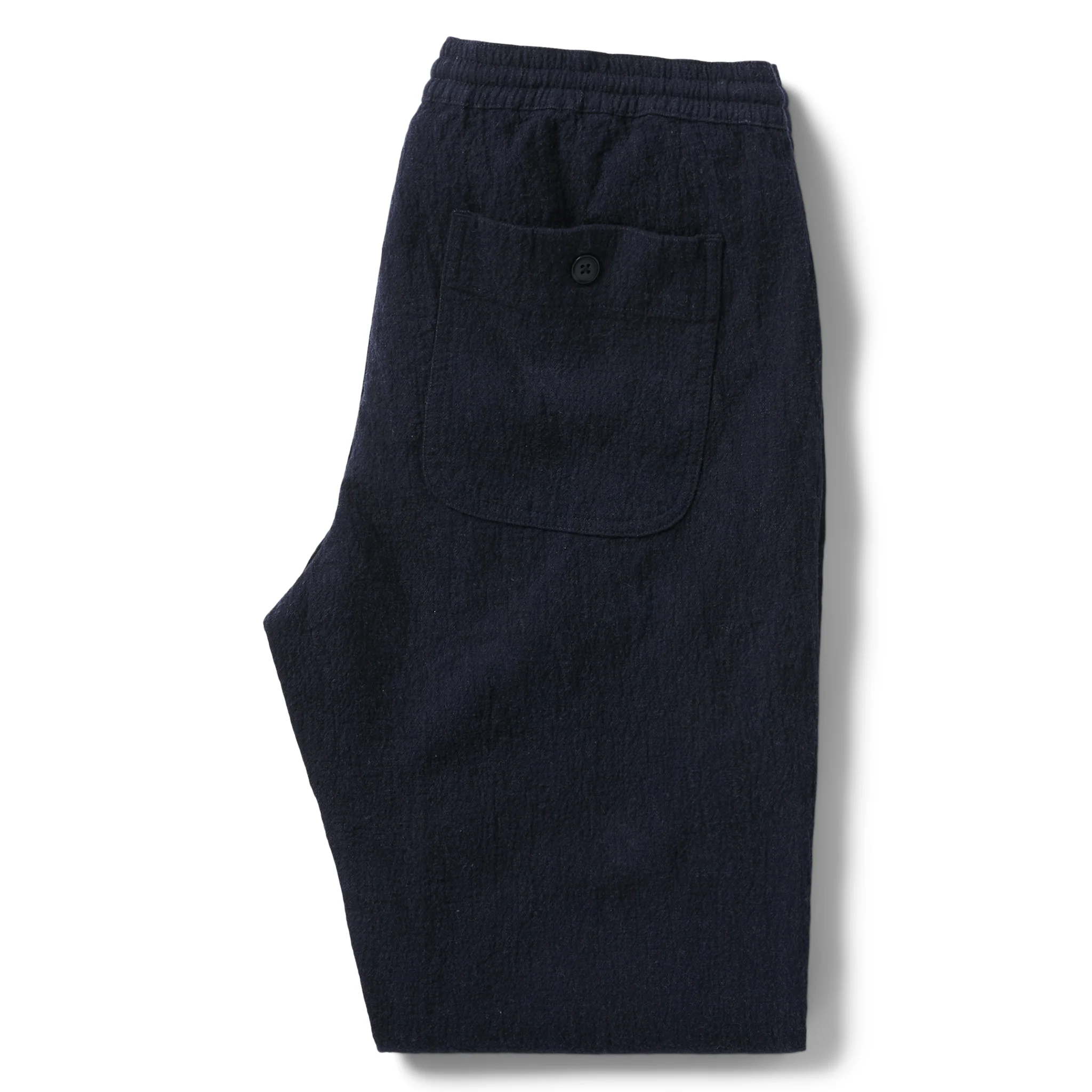 The Apres Pant in Charcoal Double Cloth - Image 6