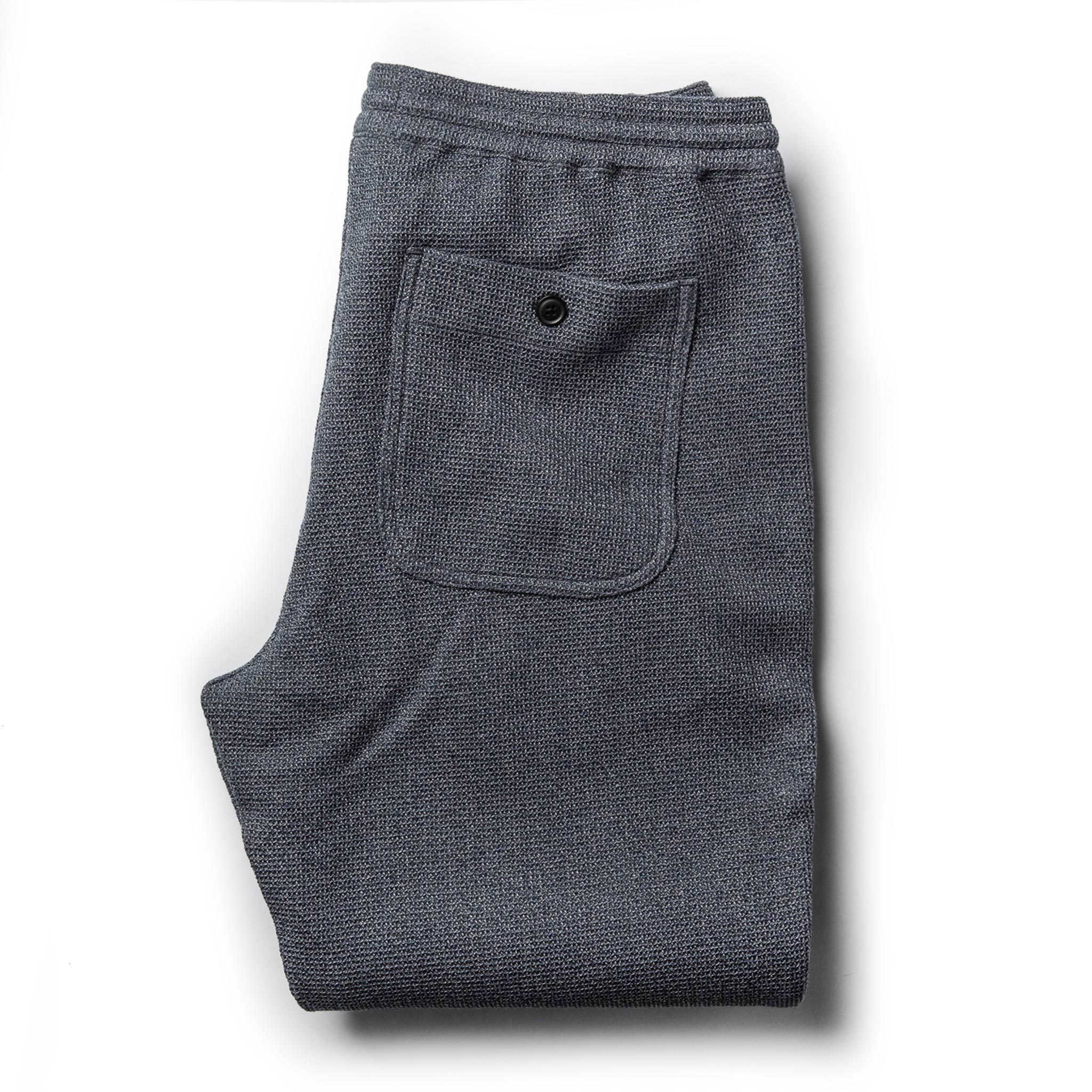 The Apres Pant in Charcoal Waffle - Image 9
