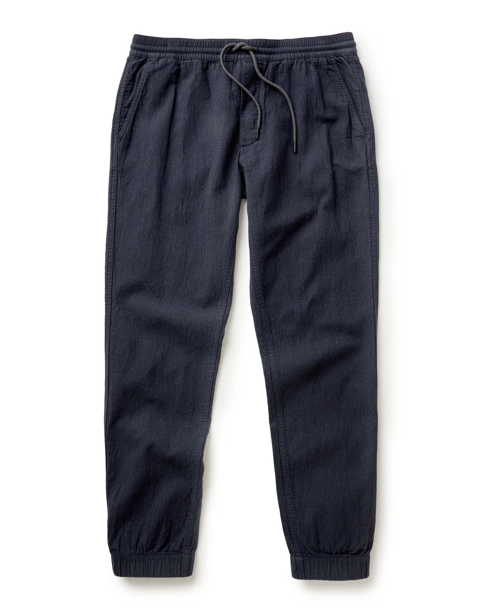 The Apres Pant in Coal Double Cloth - Image 4