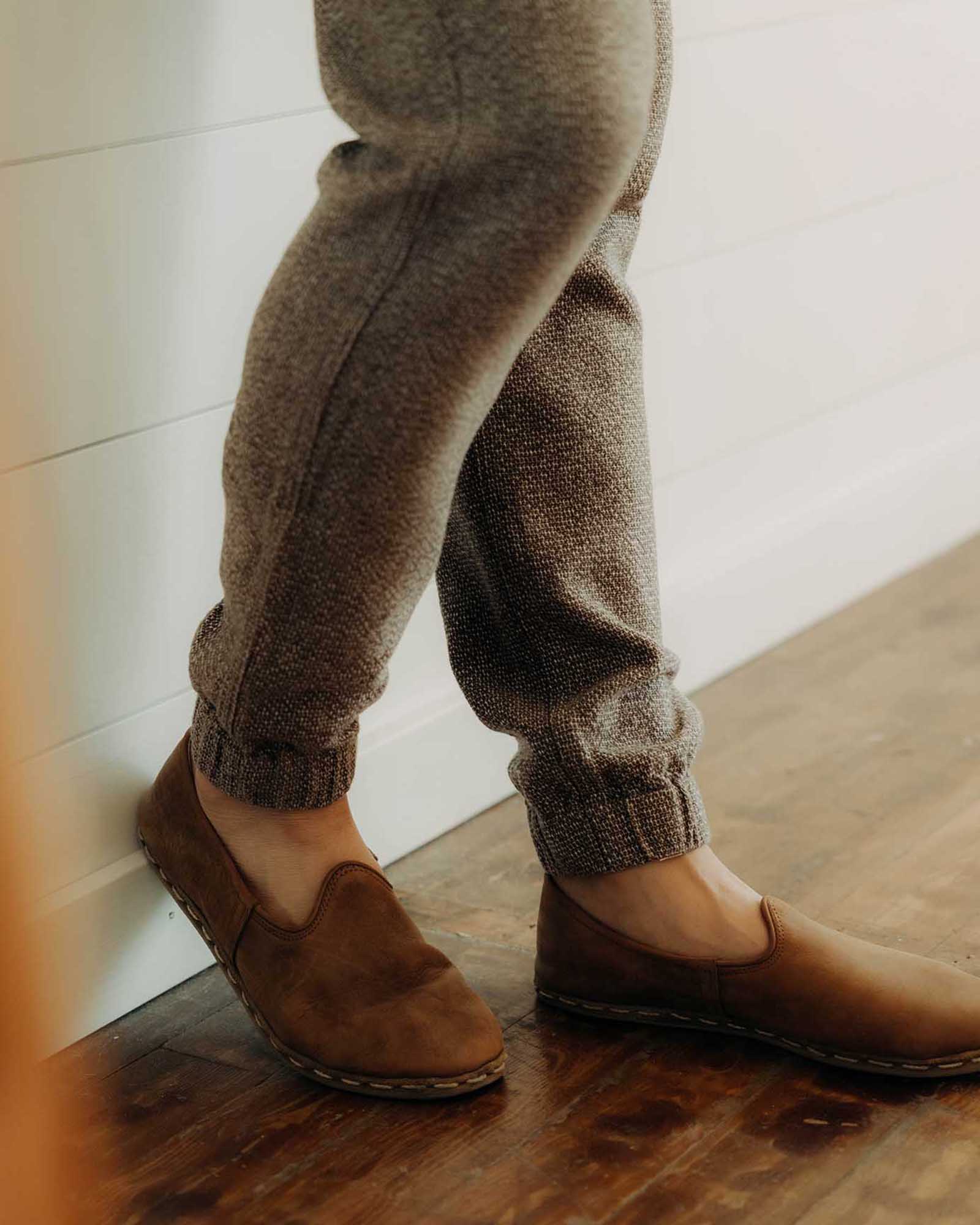The Apres Pant in Granite Linen Tweed - Image 3