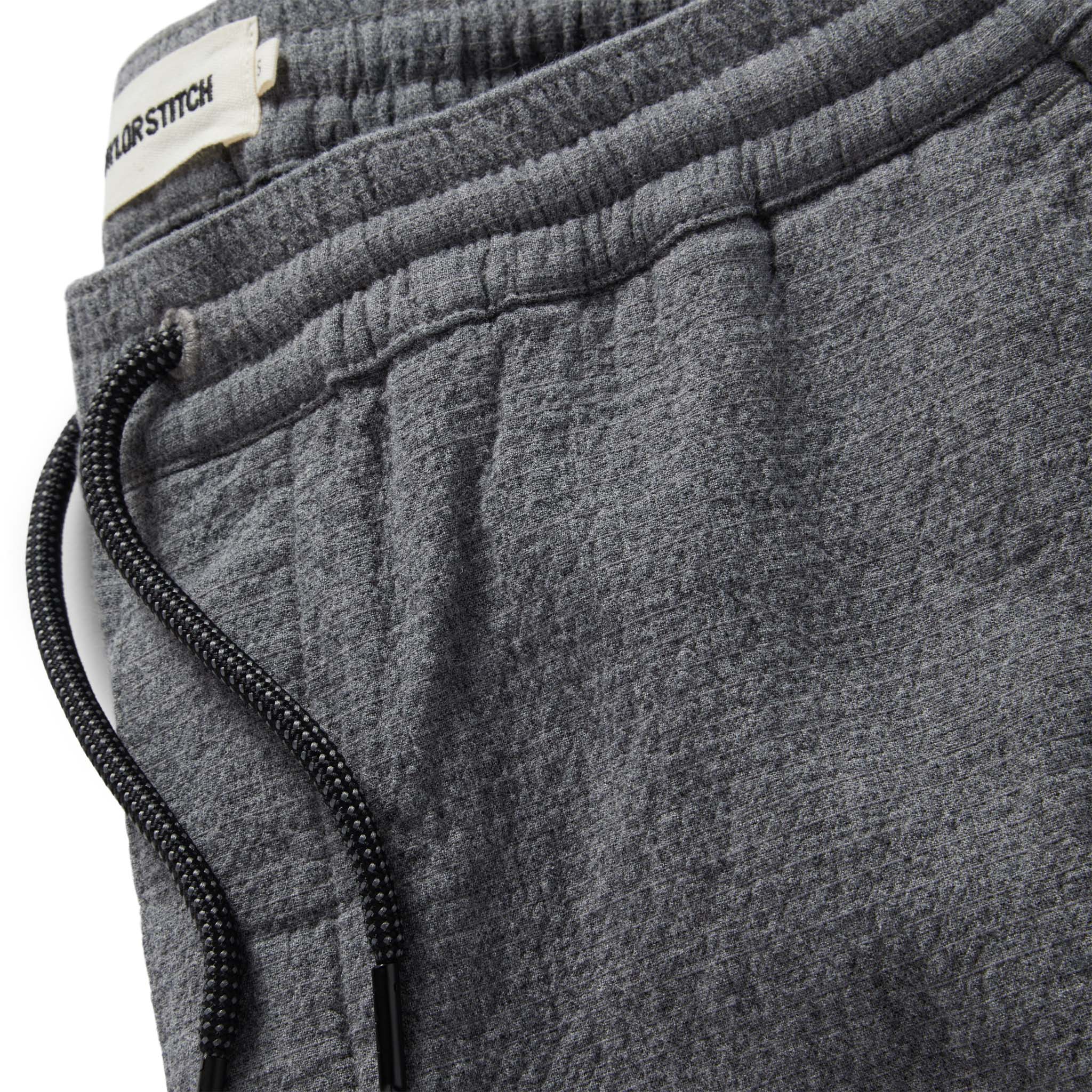 The Apres Pant in Heather Grey Double Cloth - Image 7