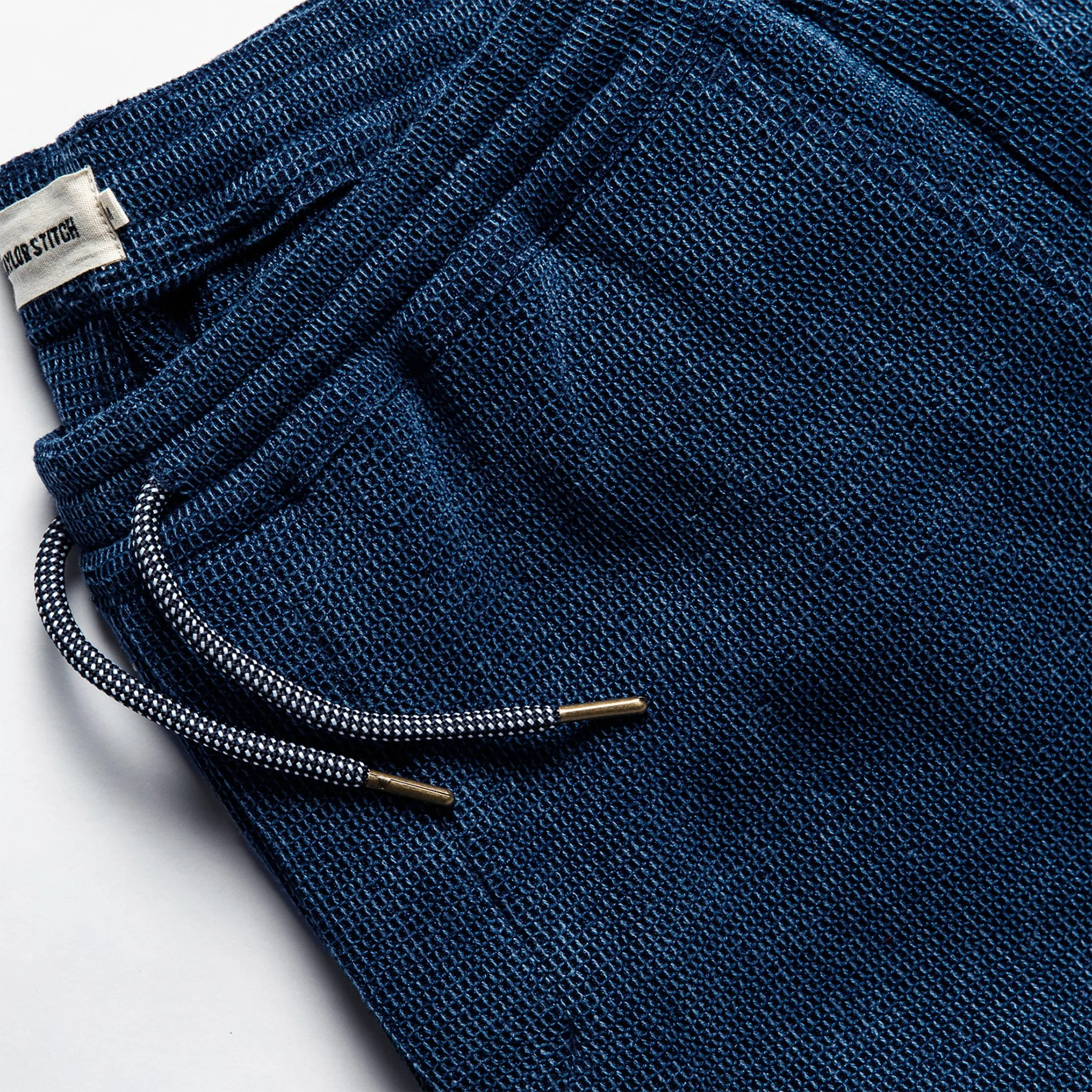 The Apres Pant in Indigo Waffle - Image 6