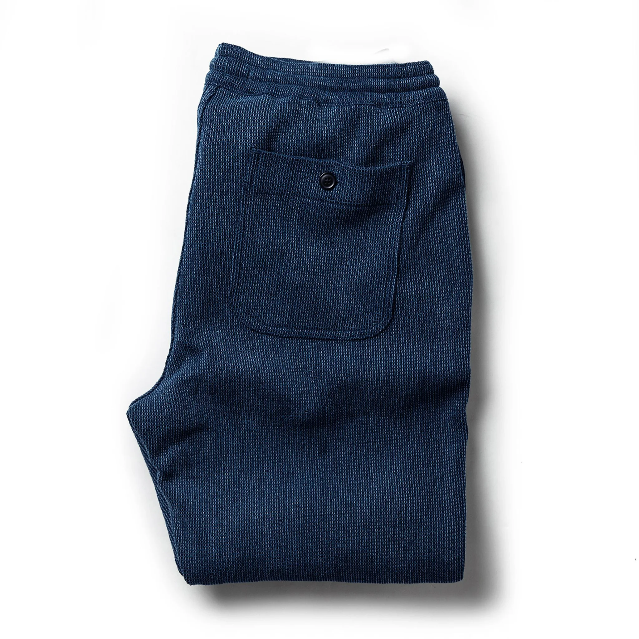 The Apres Pant in Indigo Waffle - Image 7