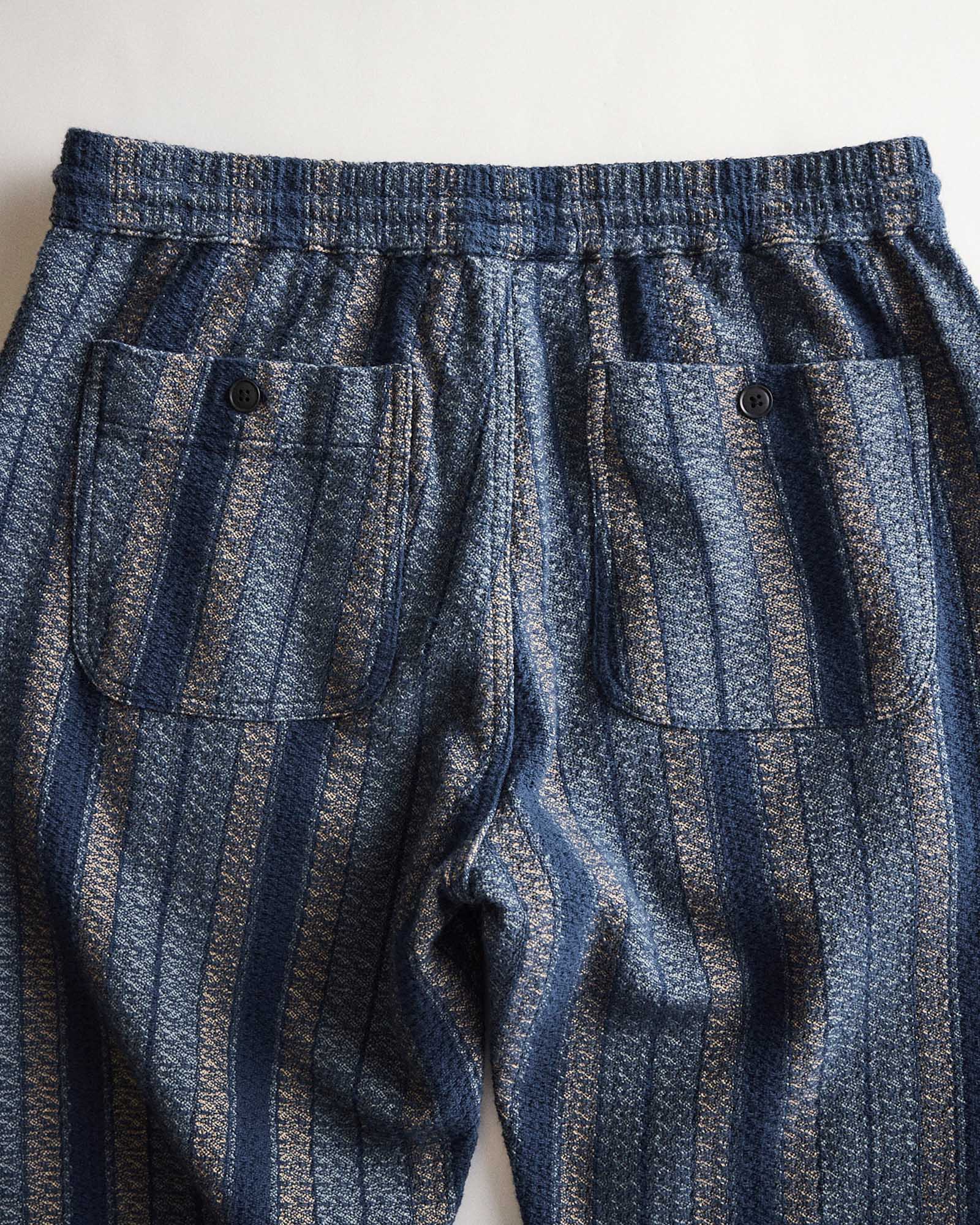 The Apres Pant in Marine Stripe - Image 6