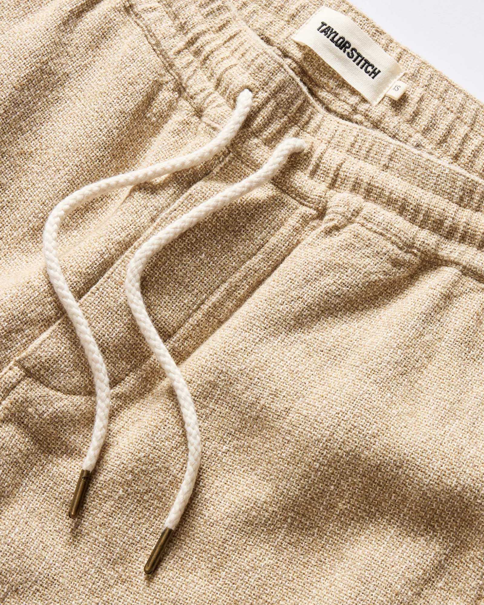 The Apres Pant in Oat Linen Tweed - Image 7