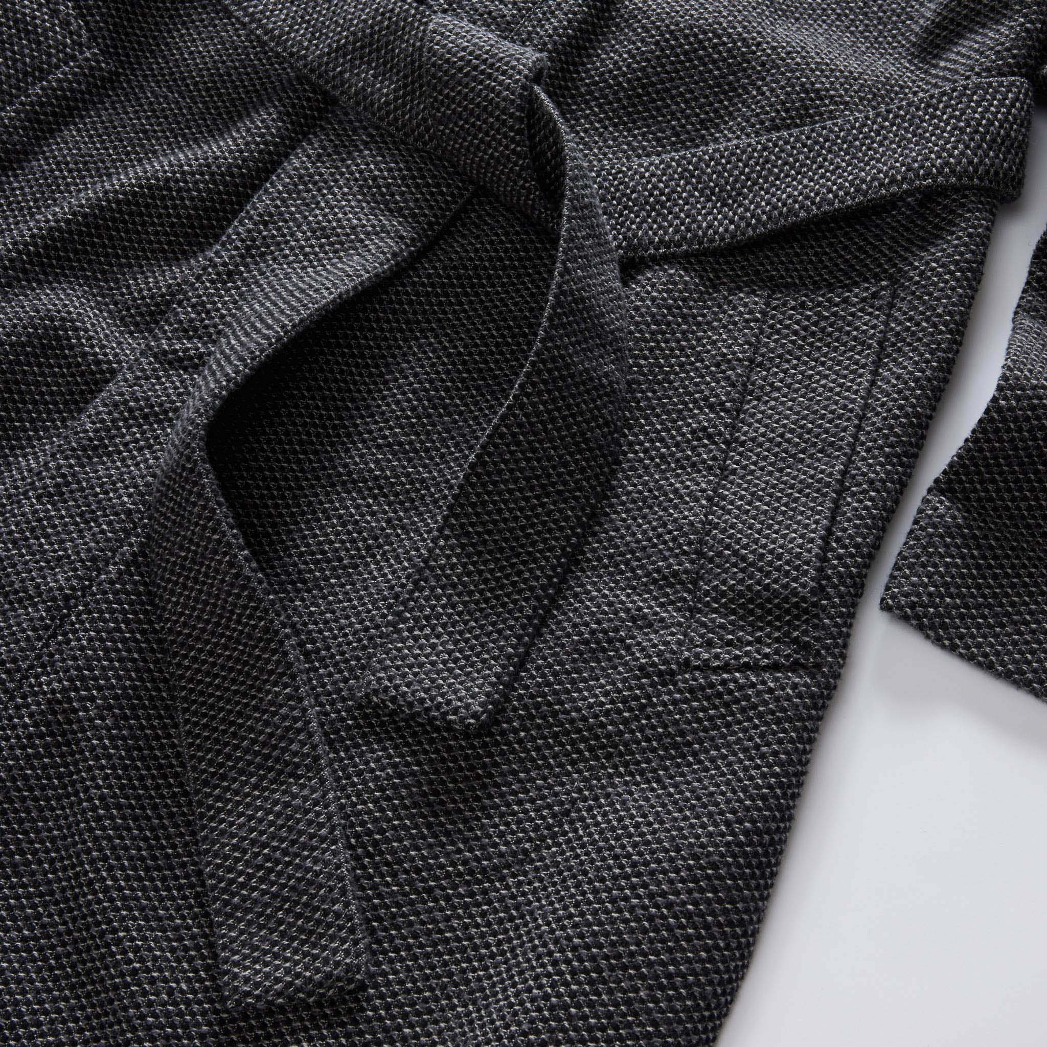 The Apres Robe in Charcoal Sashiko - Image 7