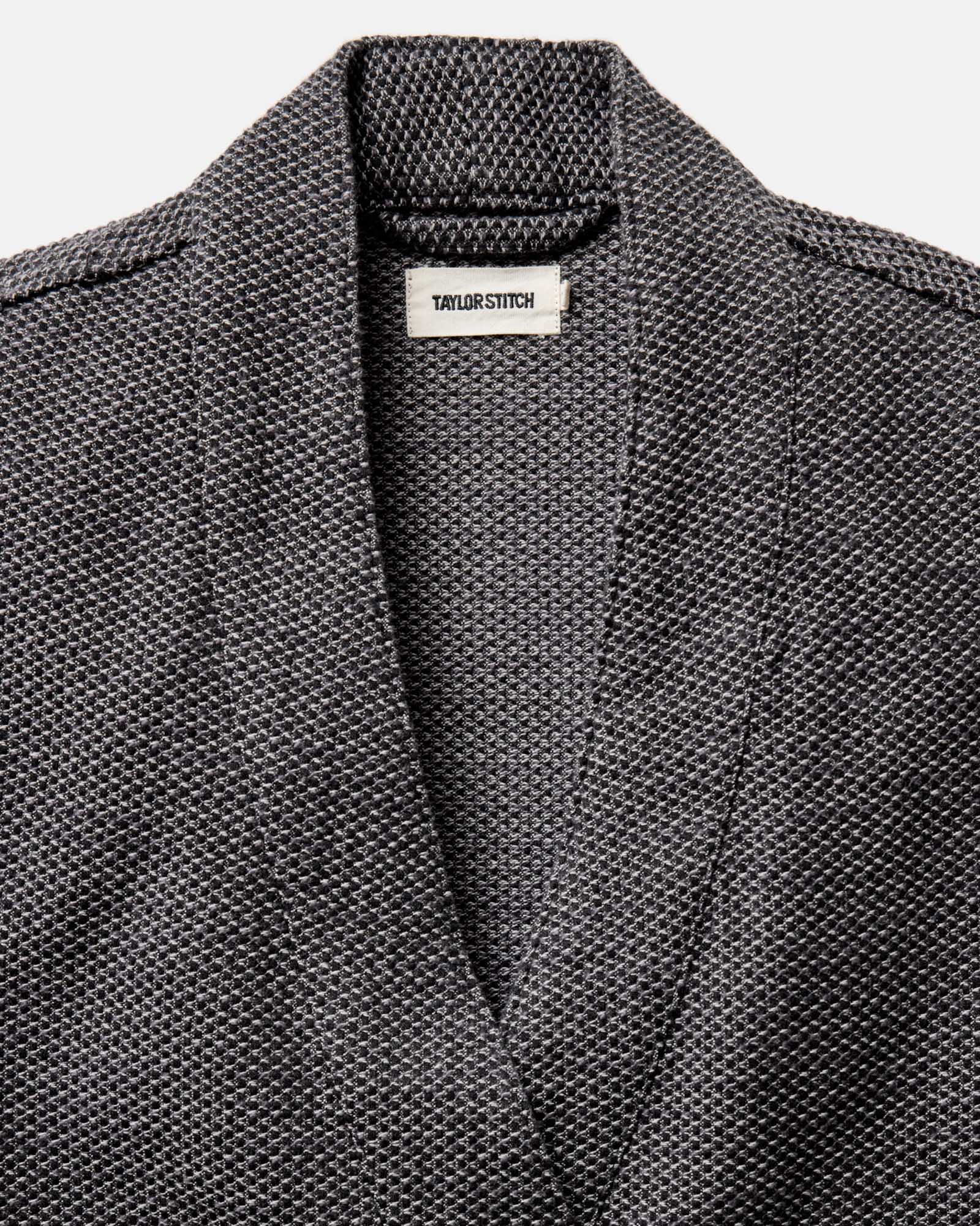 The Apres Robe in Charcoal Sashiko - Image 6