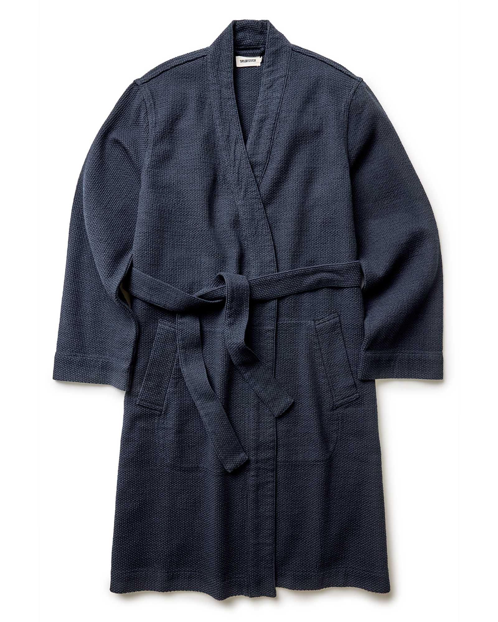 The Apres Robe in Navy Sashiko - Image 8