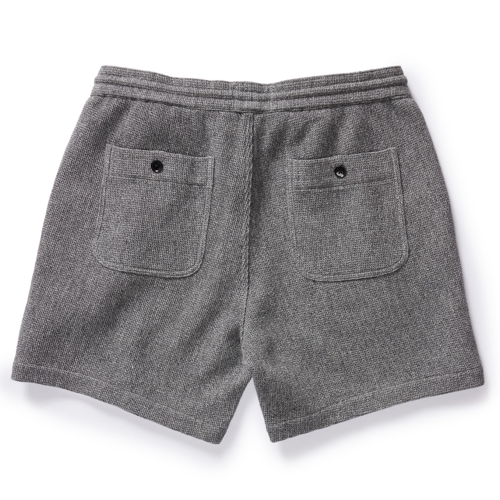 The Apres Short in Charcoal Waffle - Image 5