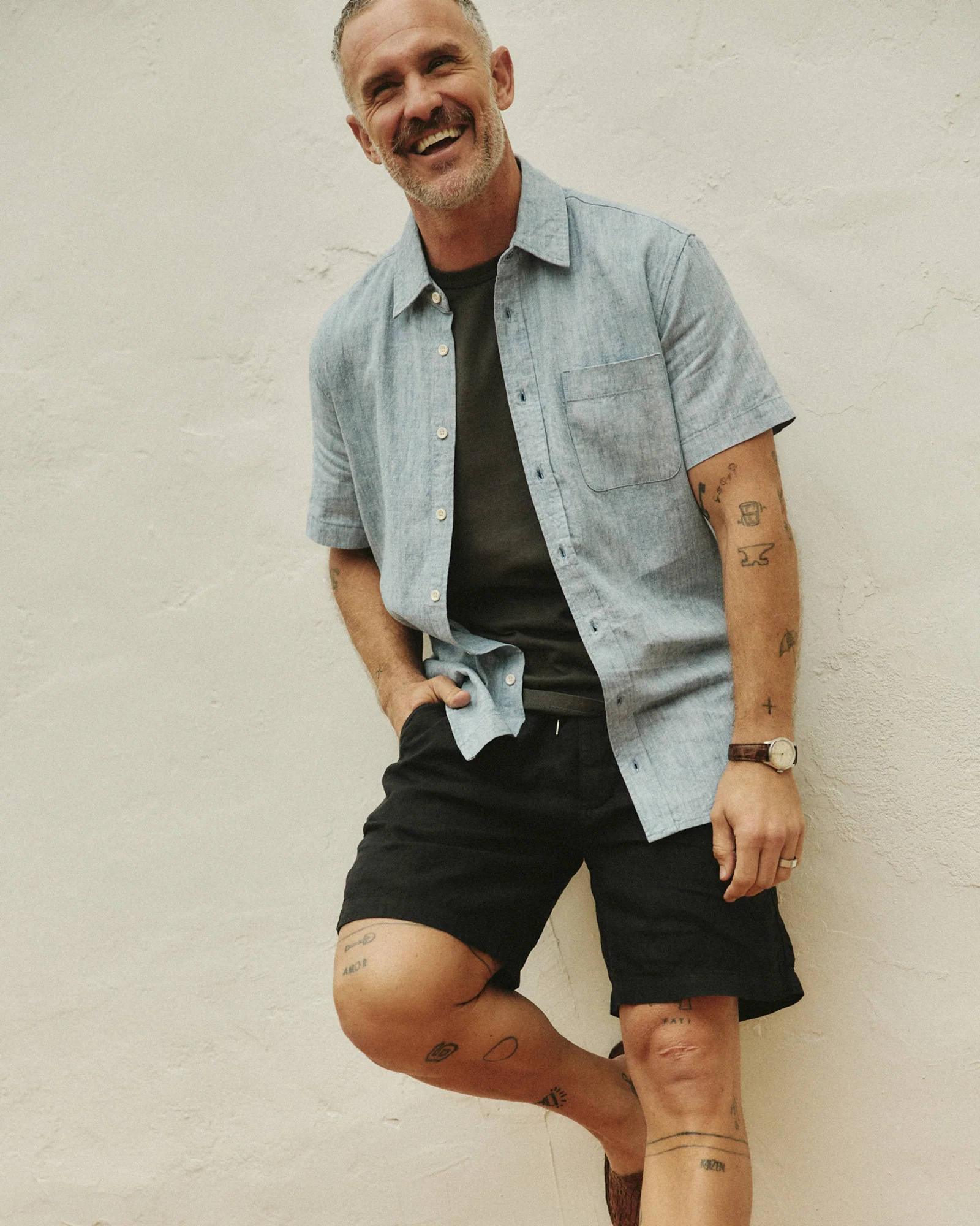 The Apres Short in Coal Hemp - Image 3