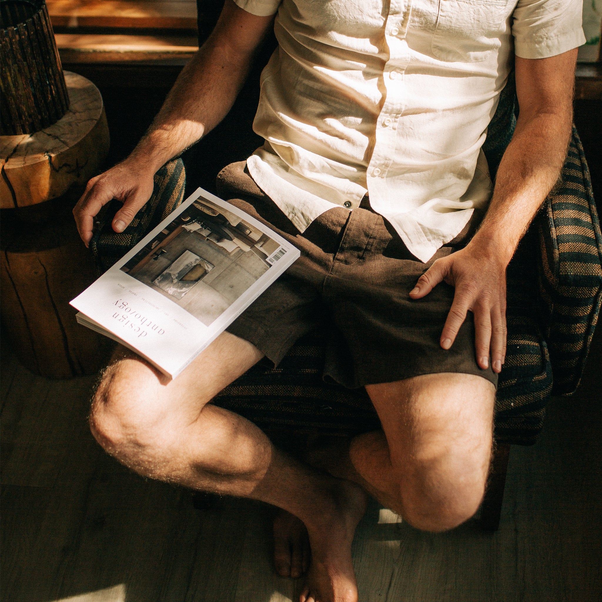 The Apres Short in Espresso Hemp - Image 4