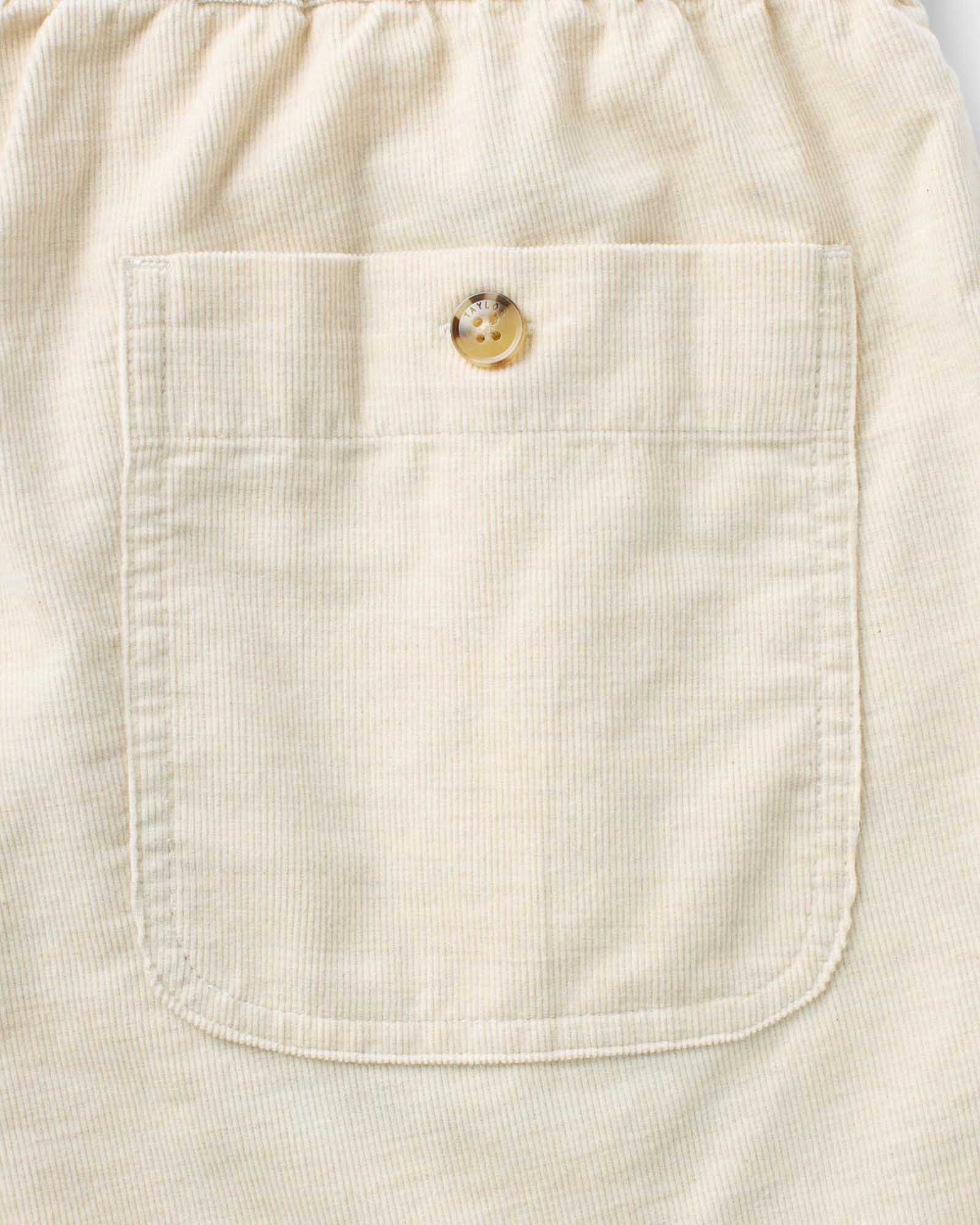 The Apres Short in Heather Oat Pincord - Image 8