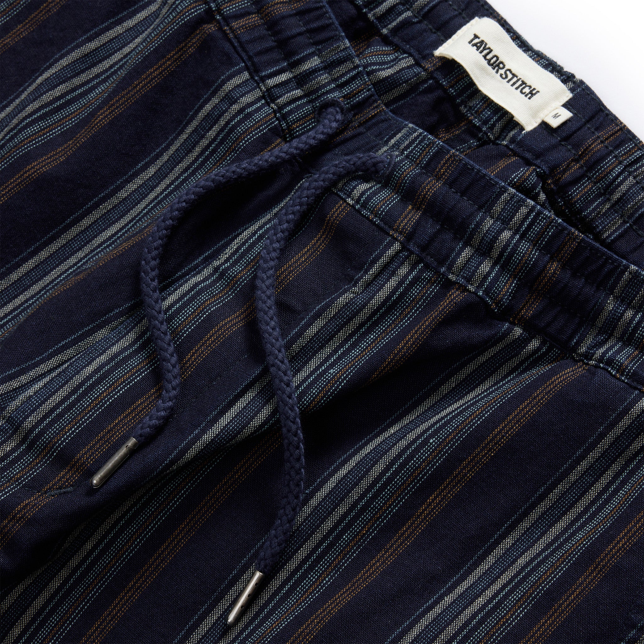 The Apres Short in Indigo Stripe - Image 7