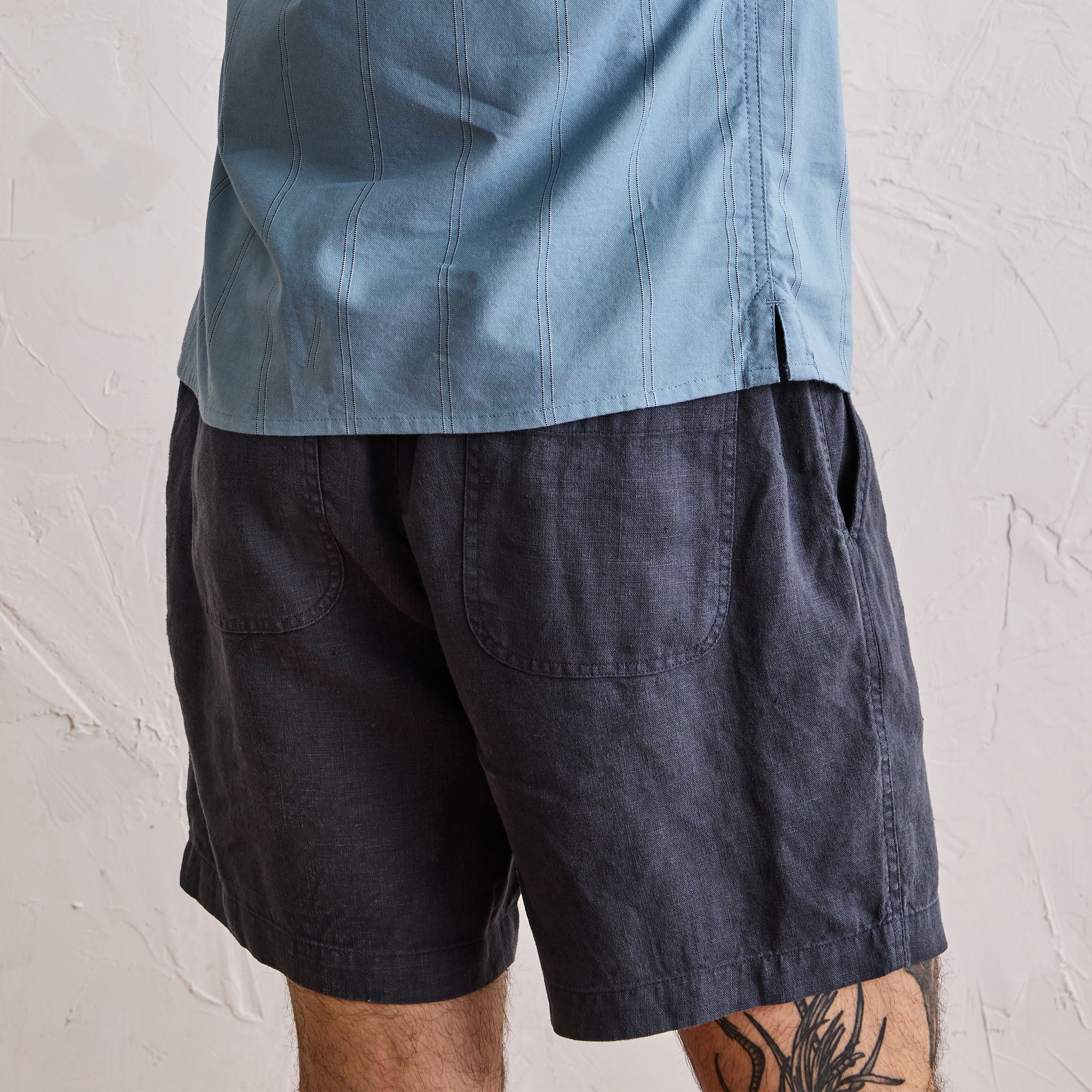 The Apres Short in Marine Hemp - Image 4