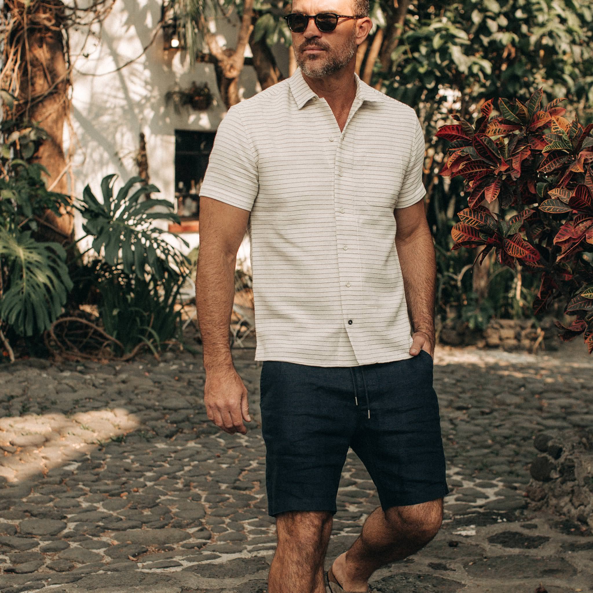 The Apres Short in Navy Hemp - Image 5