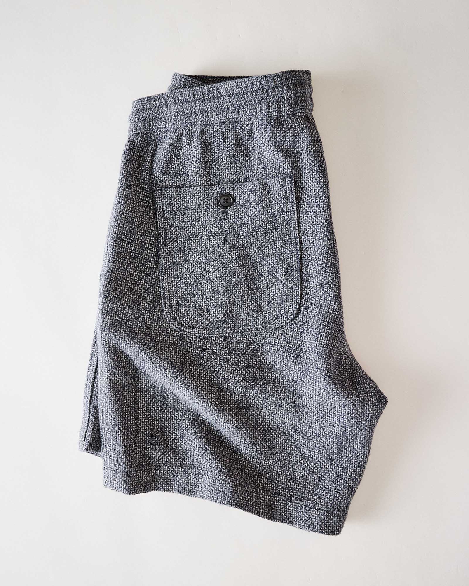 The Apres Short in Navy Linen Tweed - Image 5