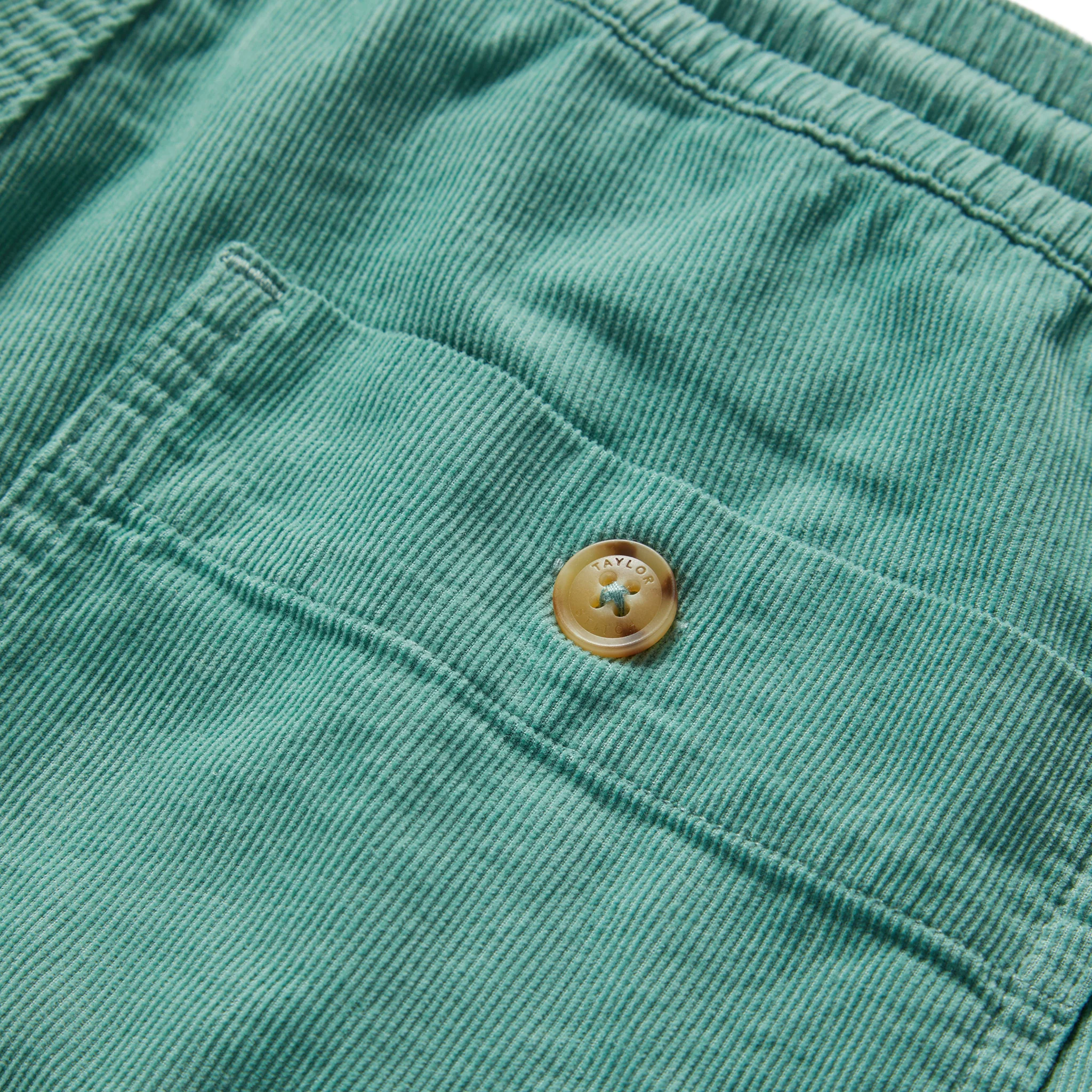 The Apres Short in Ocean Pinwale - Image 7