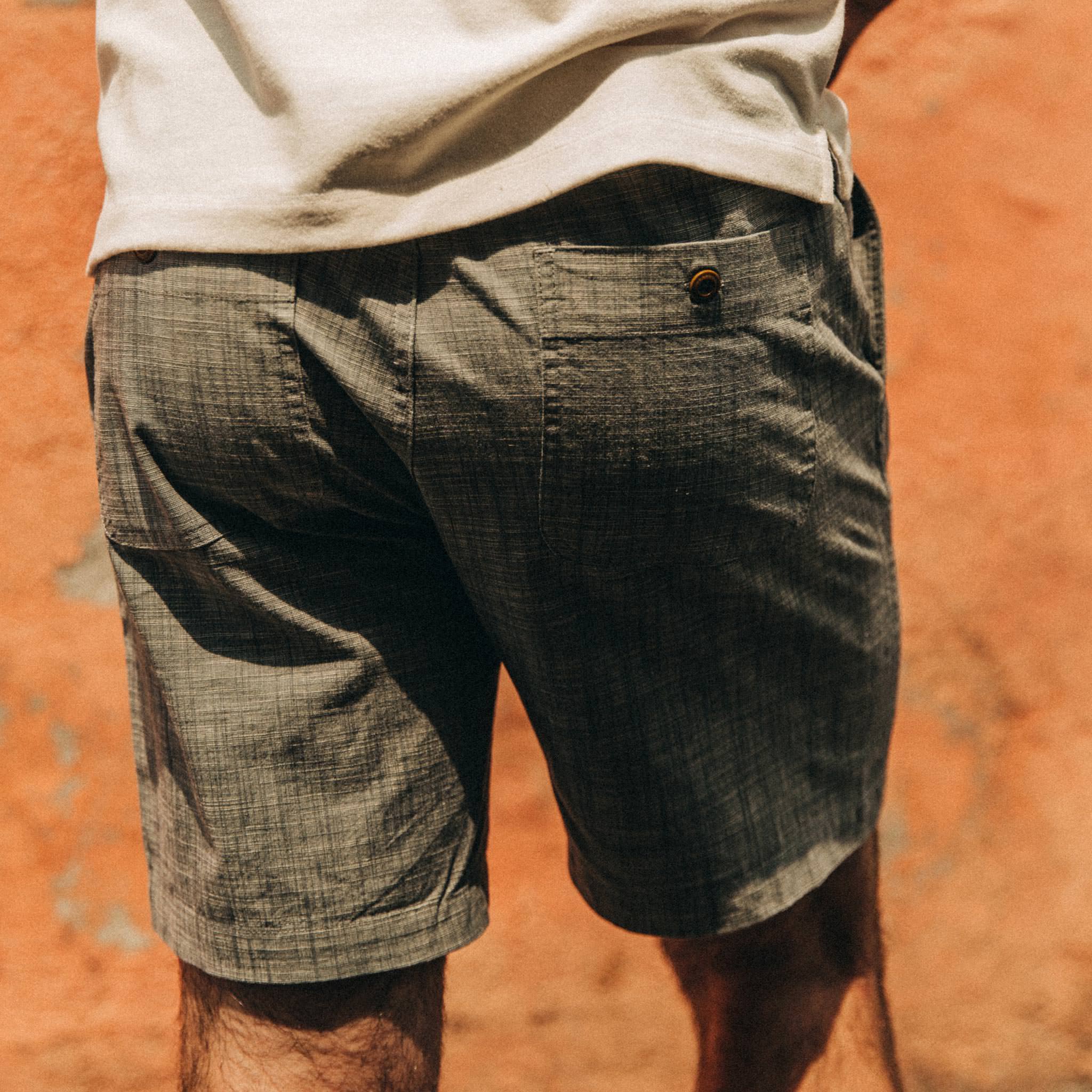 The Apres Short in Olive Pin Dot - Image 5