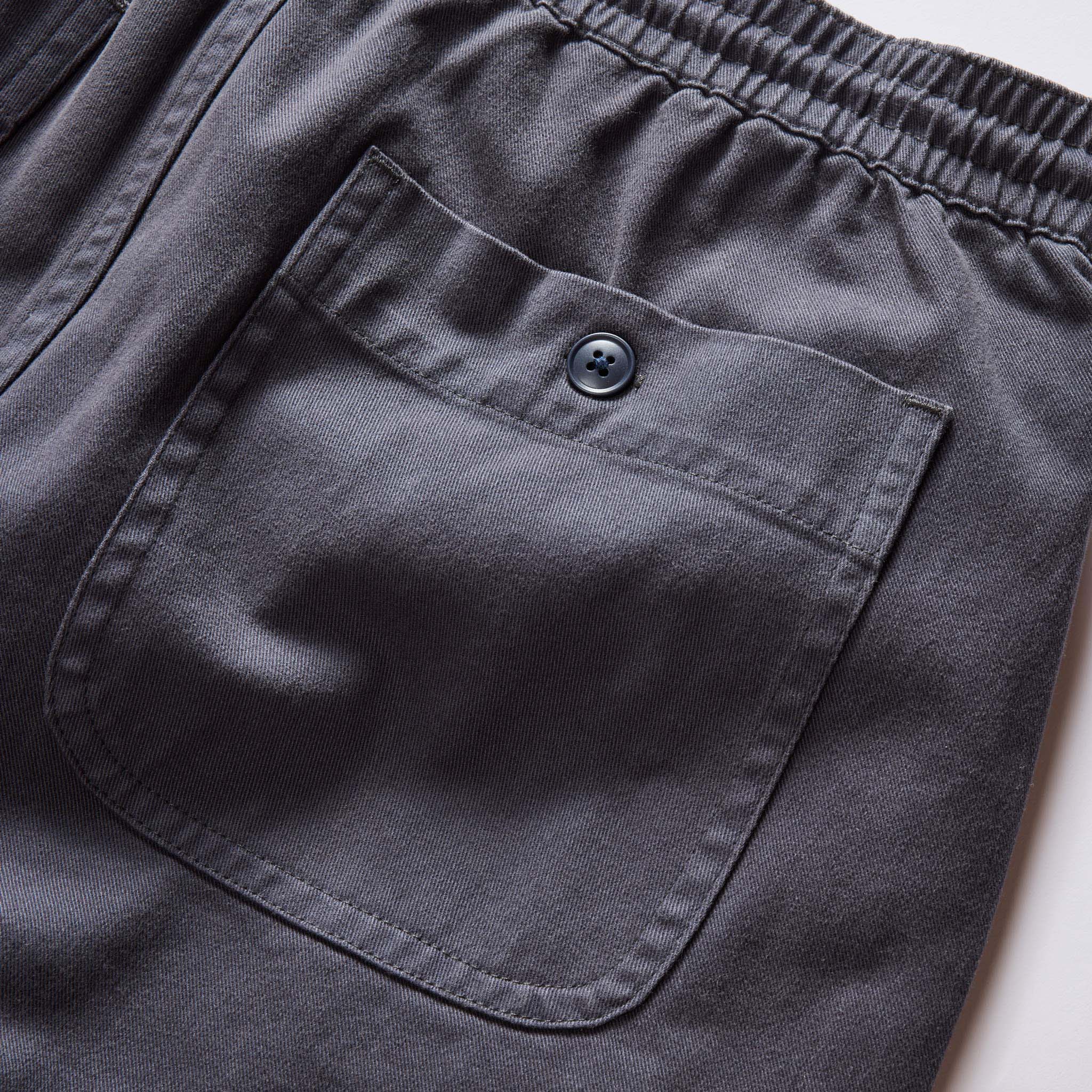 The Apres Short in Organic Dark Blue Foundation Twill - Image 6