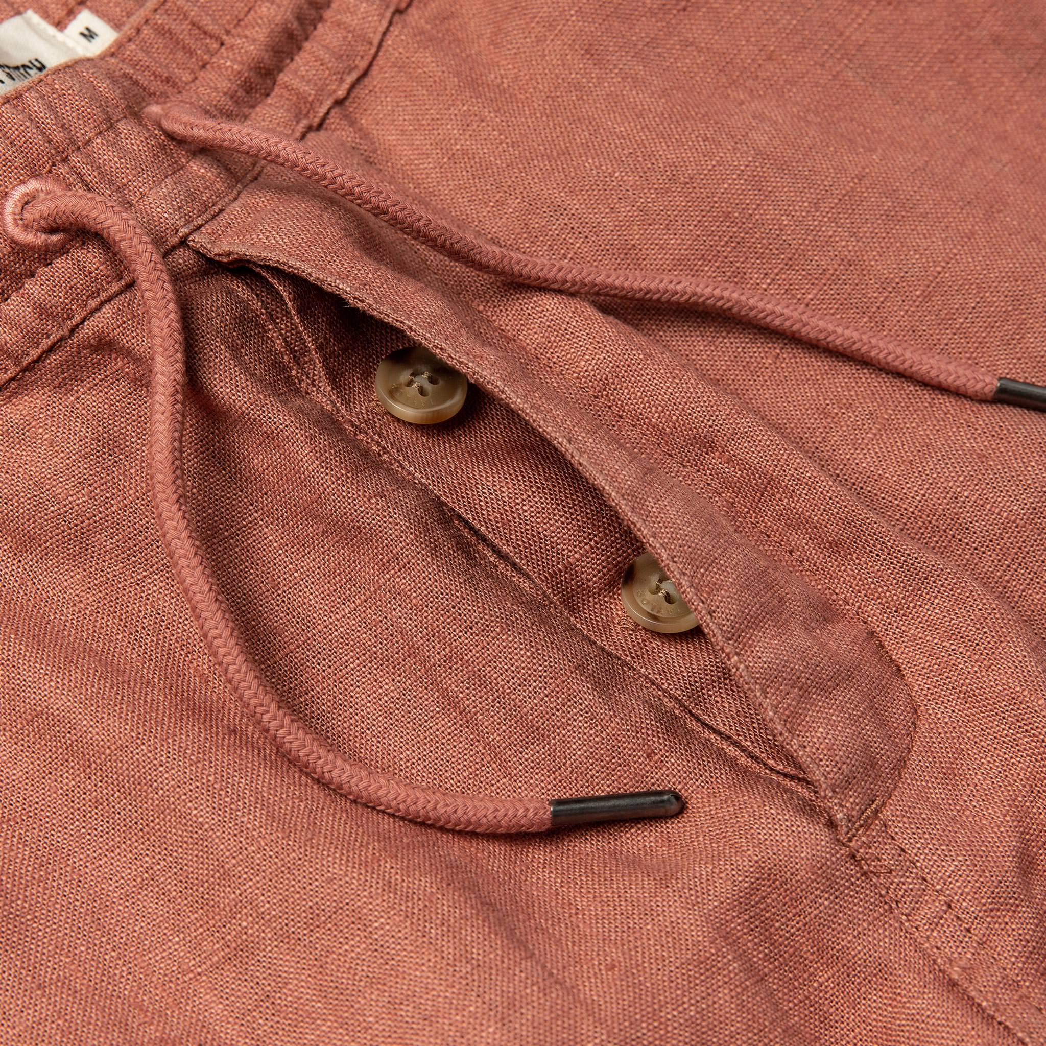The Apres Short in Rust Hemp - Image 7