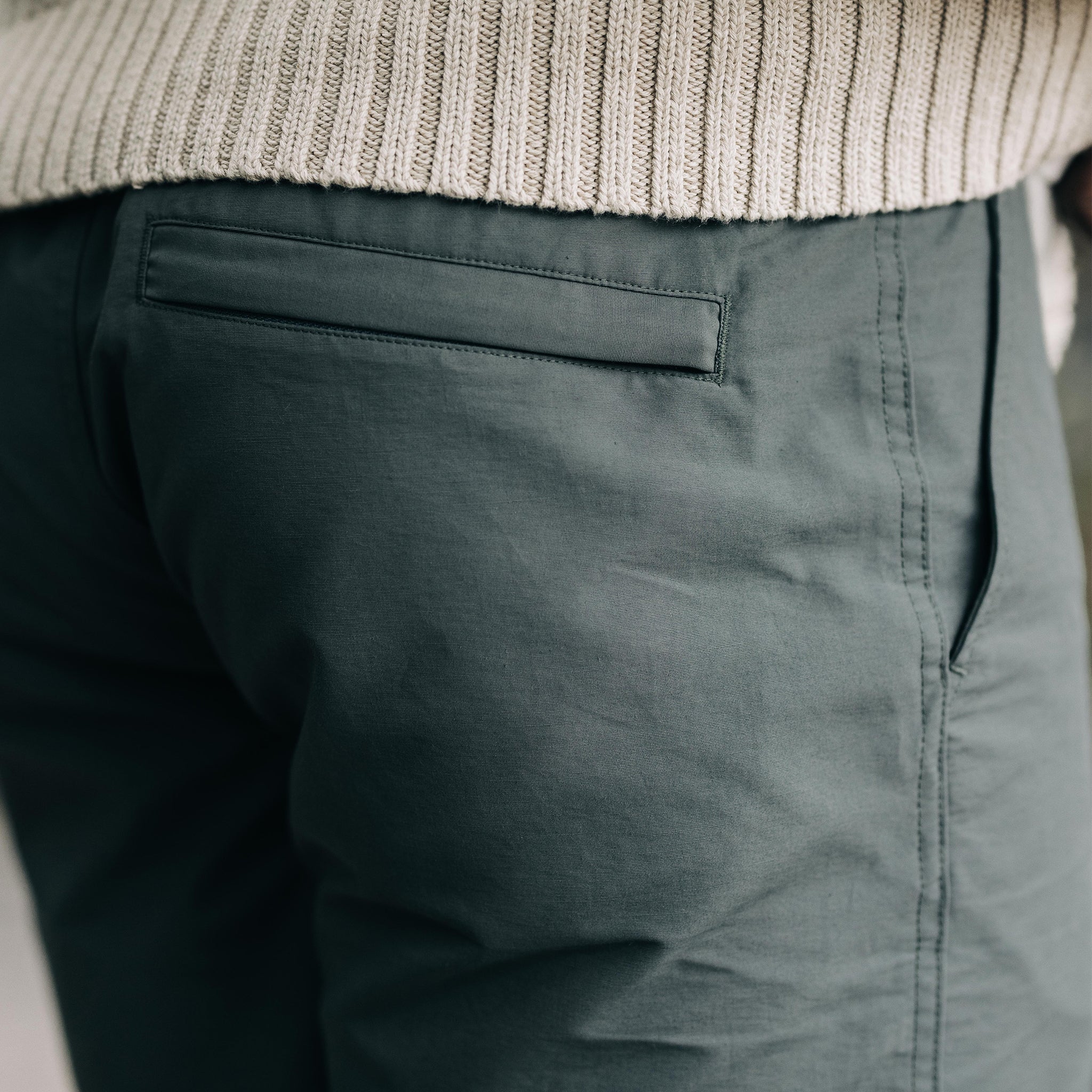 The Apres Short in Sea Green Sixty Forty - Image 4