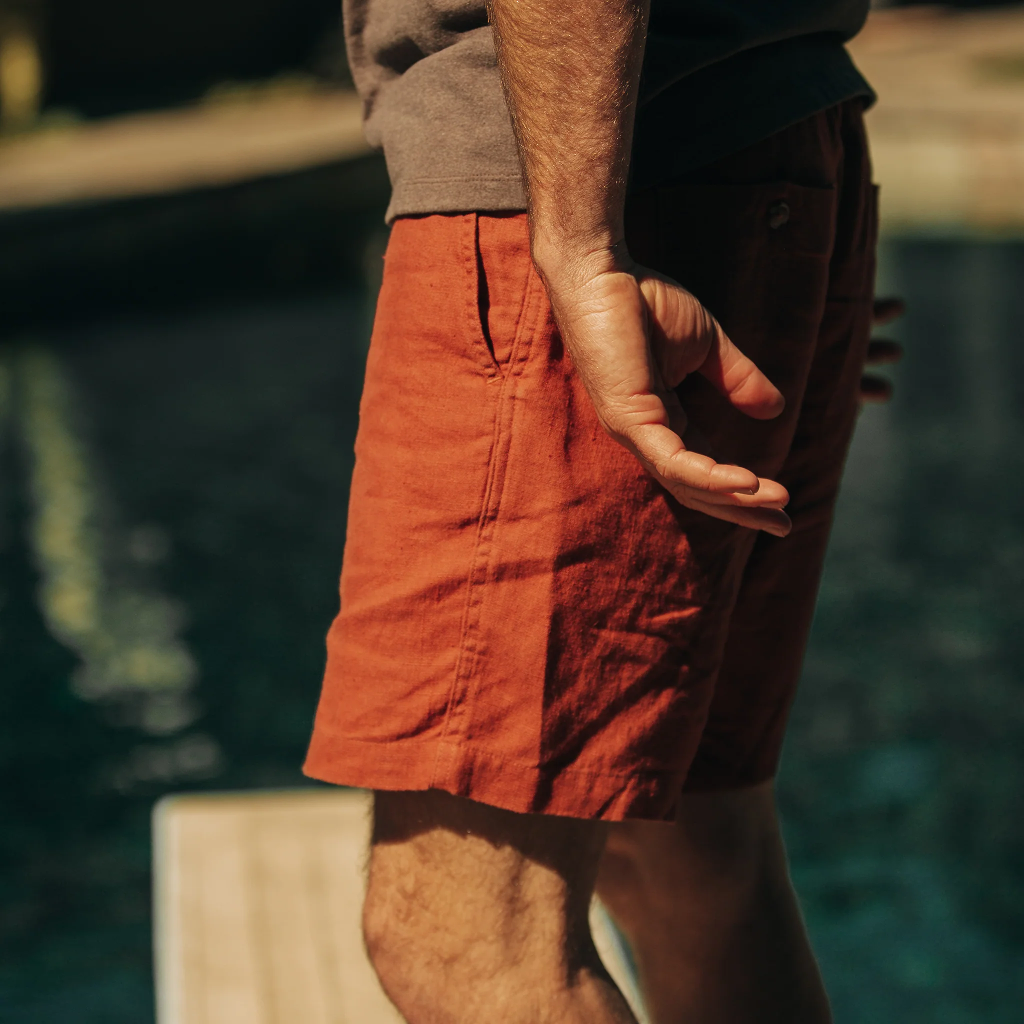 The Apres Short in Sienna Hemp - Image 4