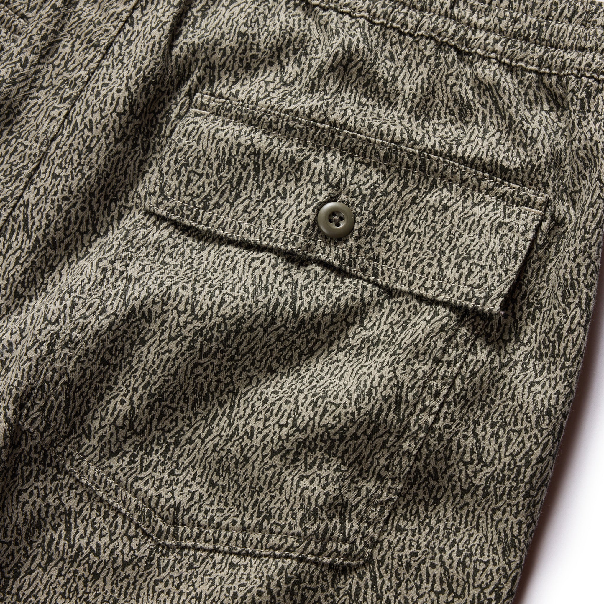 The Apres Trail Short in Static Camo Double Cloth - Image 6