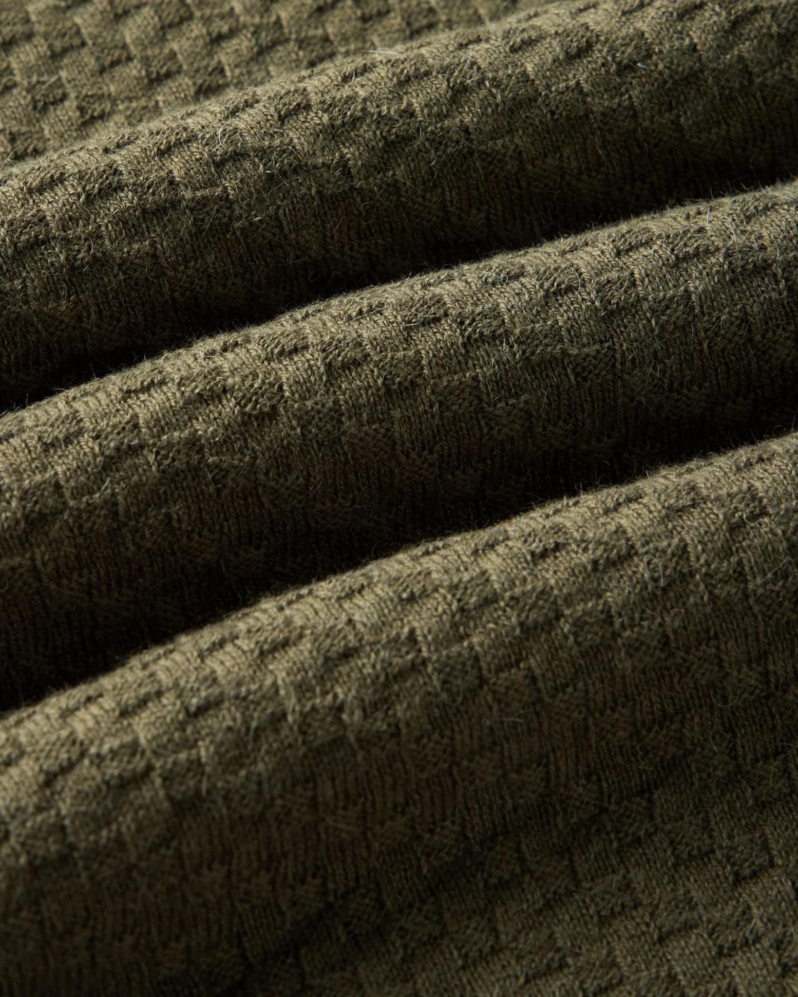The Arlo Sweater Polo in Cilantro Texture Knit - Image 6