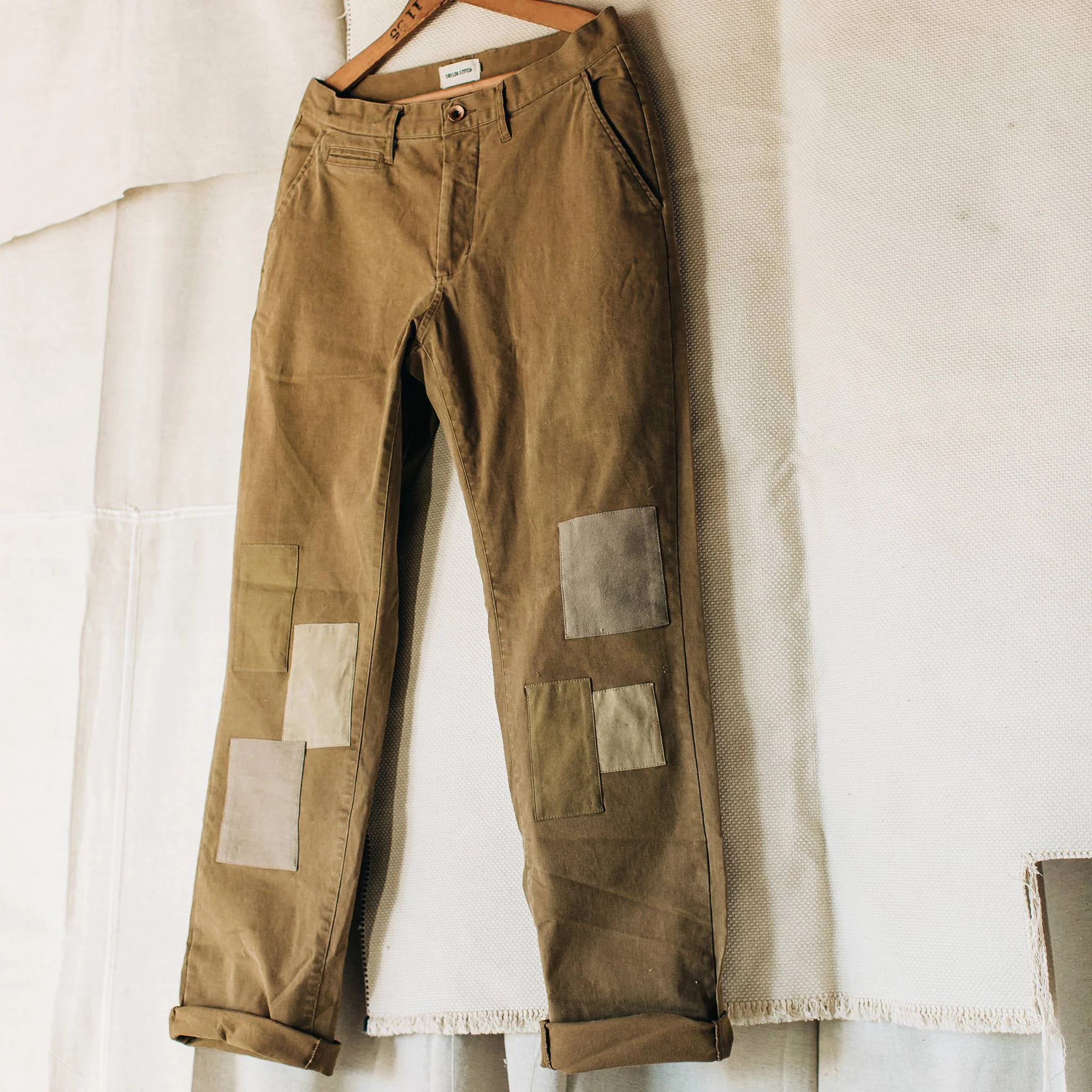 The Atelier and Repairs Chino in British Khaki - Image 2